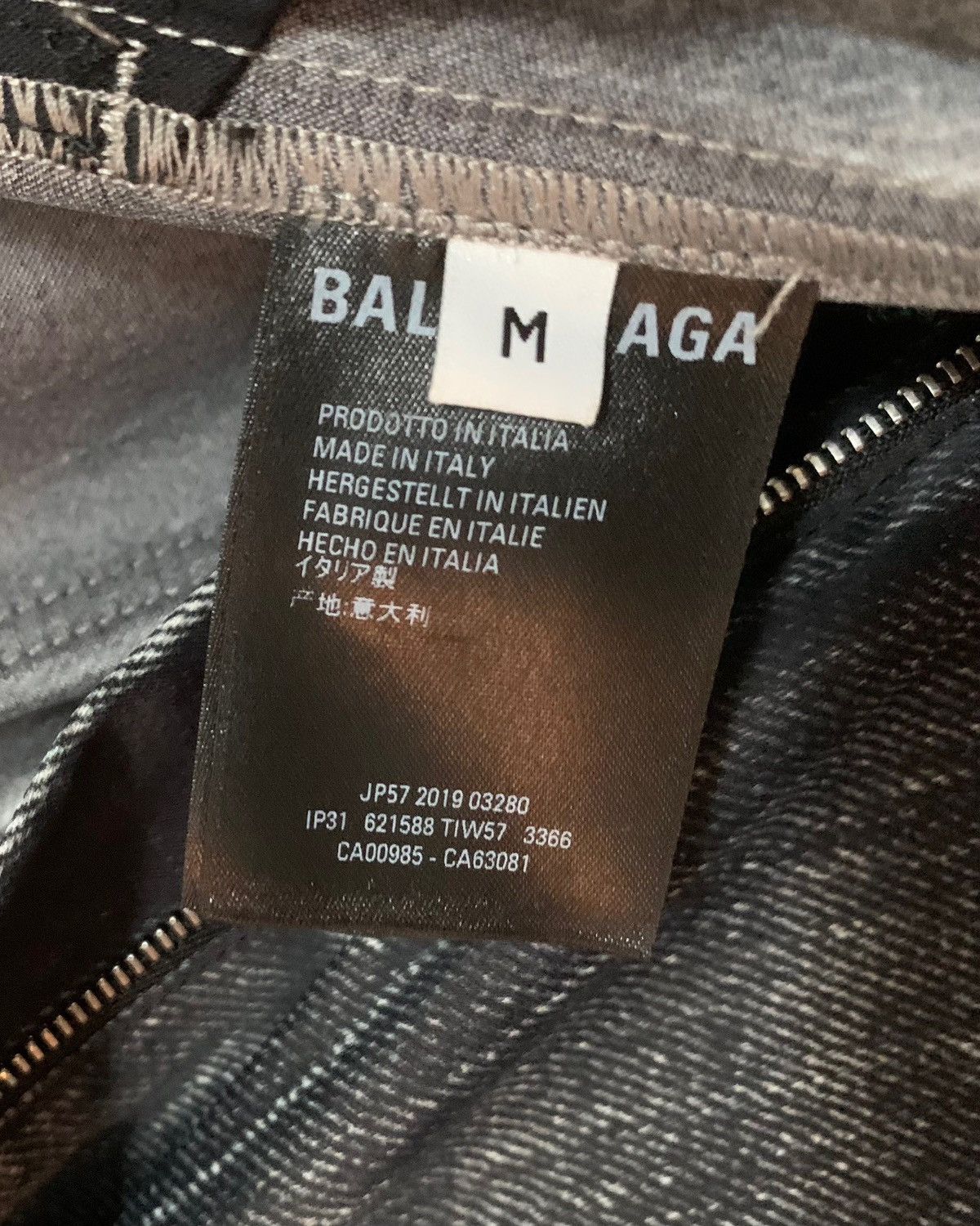 Balenciaga Balenciaga Trompe L’œil Denim Summer20 Size US 32 / EU 48 - 9 Thumbnail