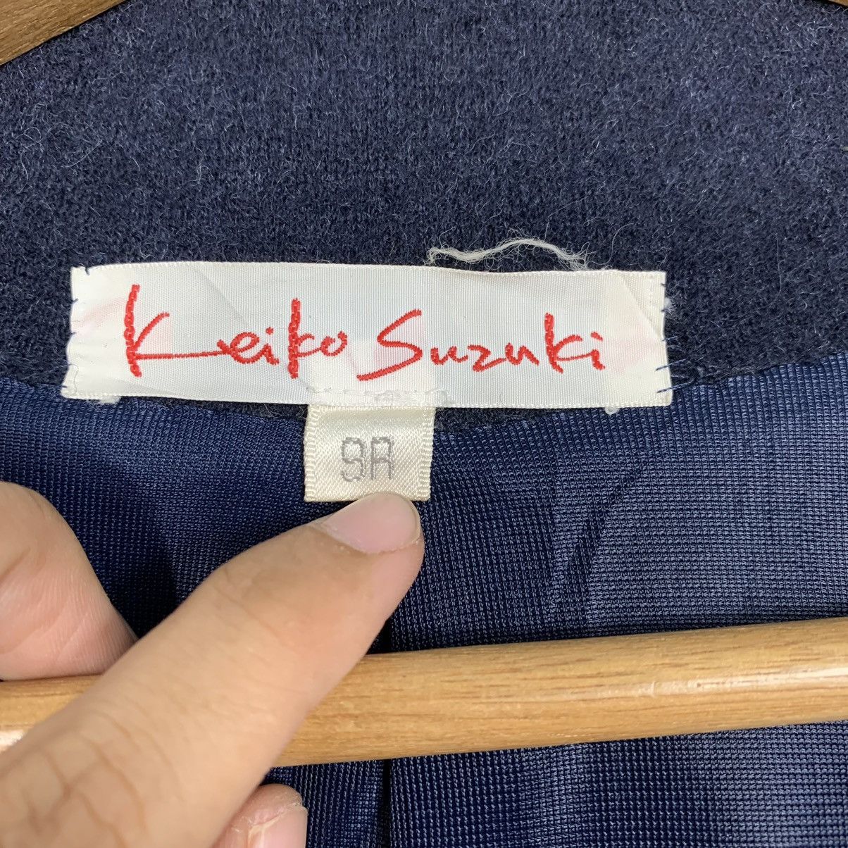 Japanese Brand Keiko Suzuki Zipper Coat Size M / US 6-8 / IT 42-44 - 15 Thumbnail