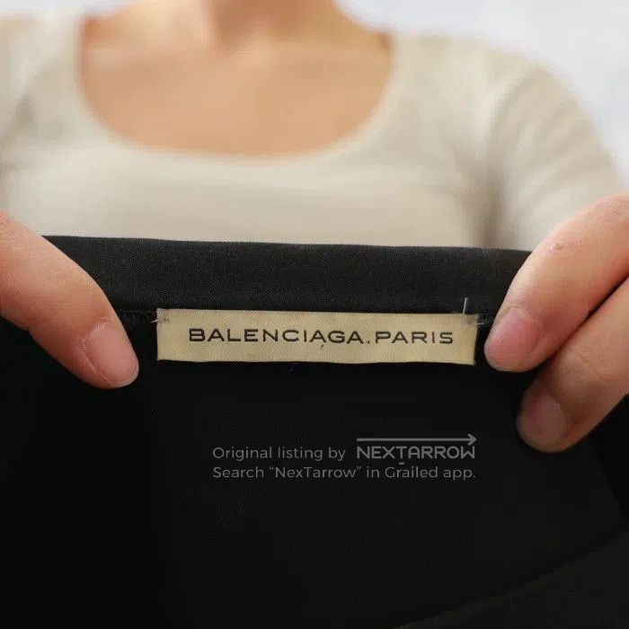 Balenciaga BALENCIAGA Black Crewneck Mid. Size XS / US 0-2 / IT 36-38 - 6 Thumbnail