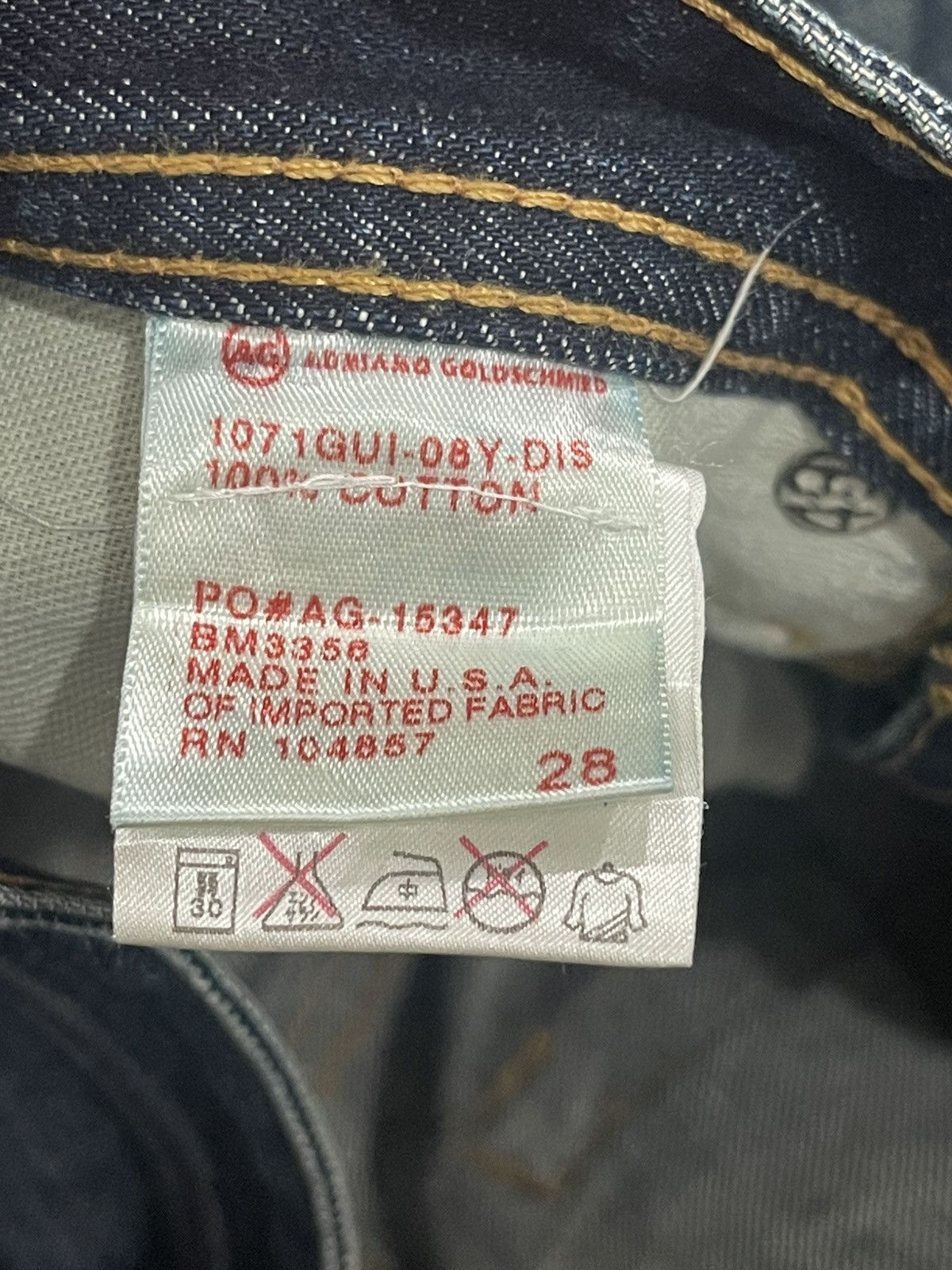 AG Adriano Goldschmied AG Adriano Goldschmied Usa Jeans Size US 31 - 13 Thumbnail