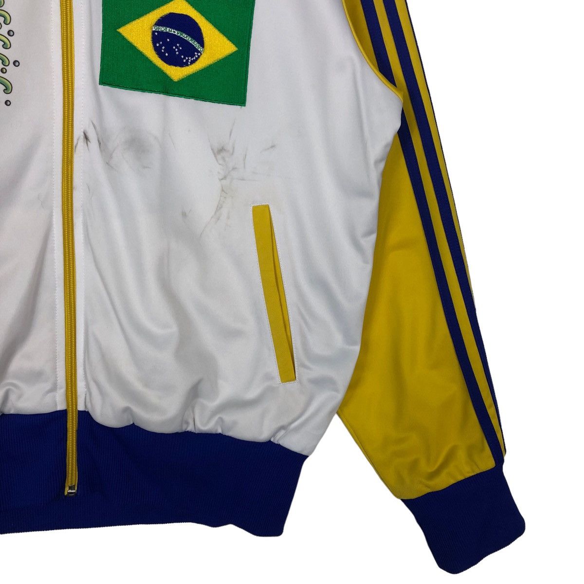 Christian Audigier Rare Over Print Tracktop Jacket Ed Hardy Big Logo Spell Out Size US M / EU 48-50 / 2 - 3 Thumbnail