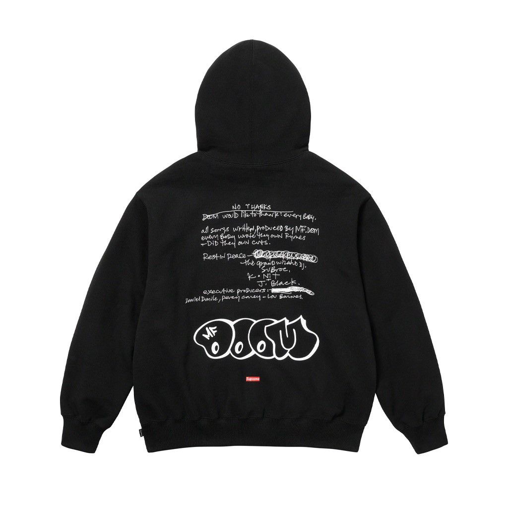 MF Doom × Supreme Supreme MF DOOM Hooded Sweatshirt Size US L / EU 52-54 / 3 - 4 Thumbnail