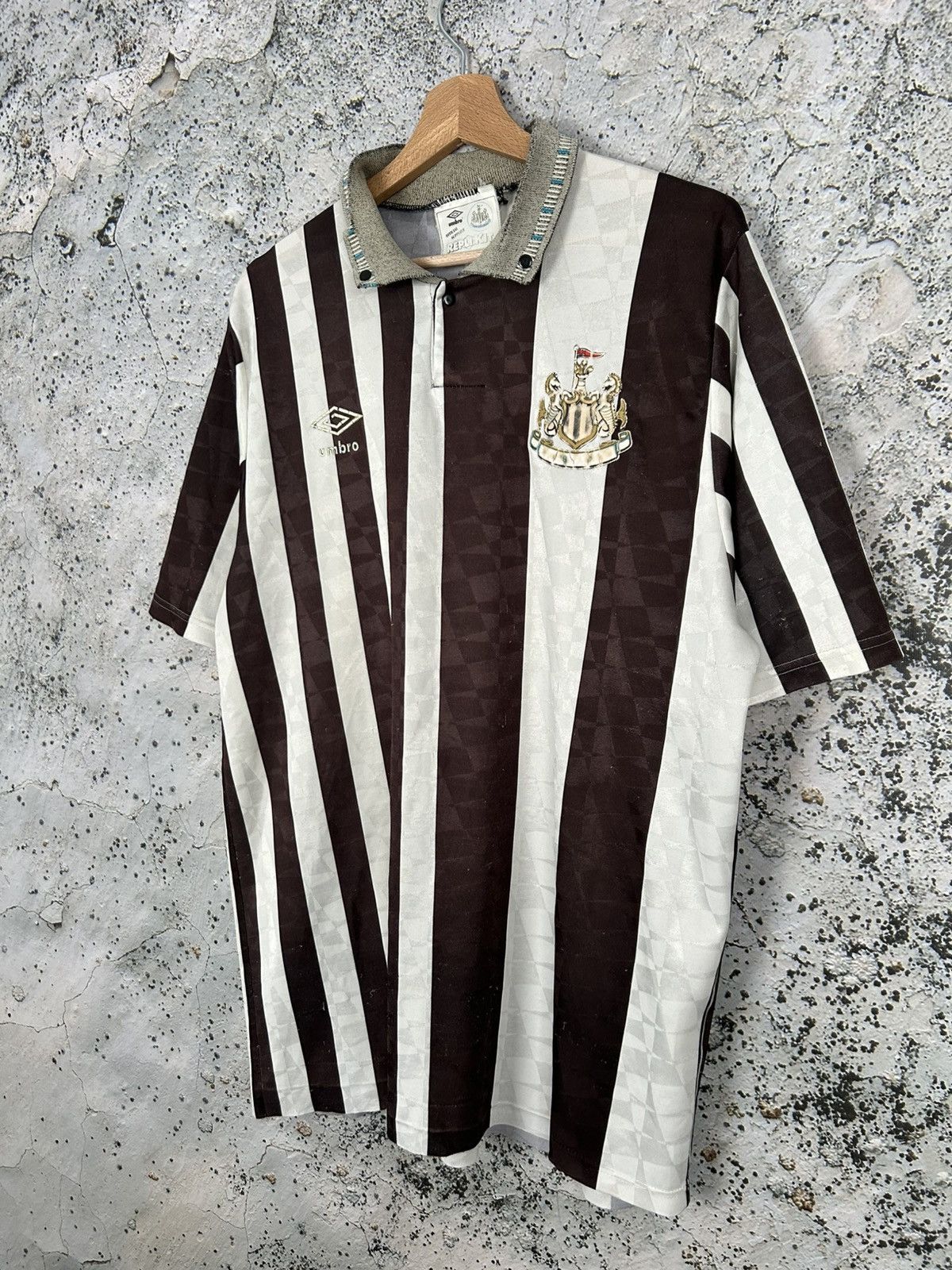 Umbro Vintage 1990 Newcastle United Umbro Soccer Jersey Archive Size US XL / EU 56 / 4 - 2 Thumbnail