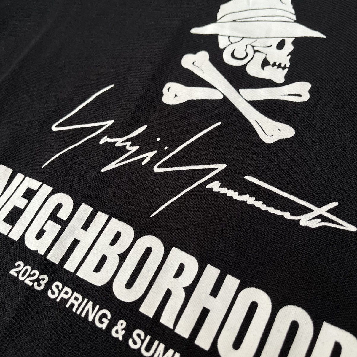 Yohji Yamamoto Neighborhood x Yohji Yamamoto FW22 S/S Skull T-Shirt Size US S / EU 44-46 / 1 - 4 Thumbnail