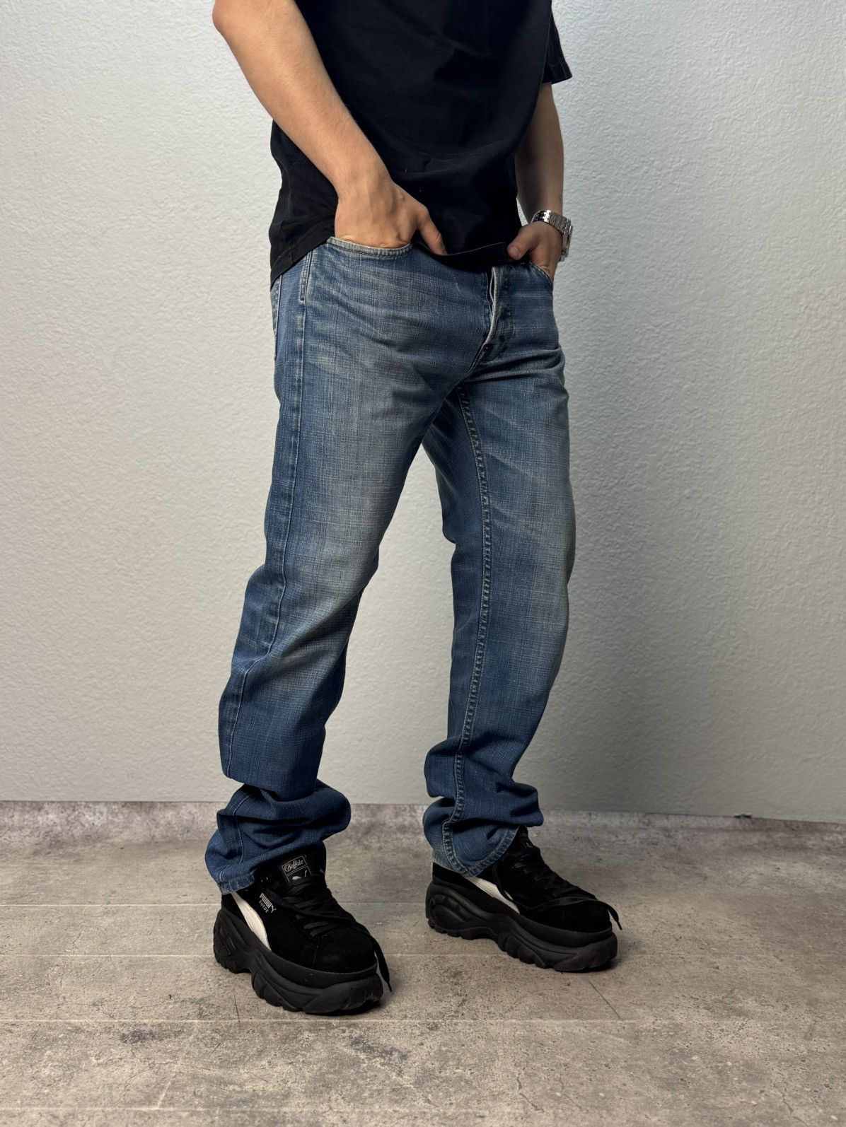 Evisu Vintage Evisu Japan Denim Pants True Religion USA ED HARDY Size US 32 / EU 48 - 6 Thumbnail