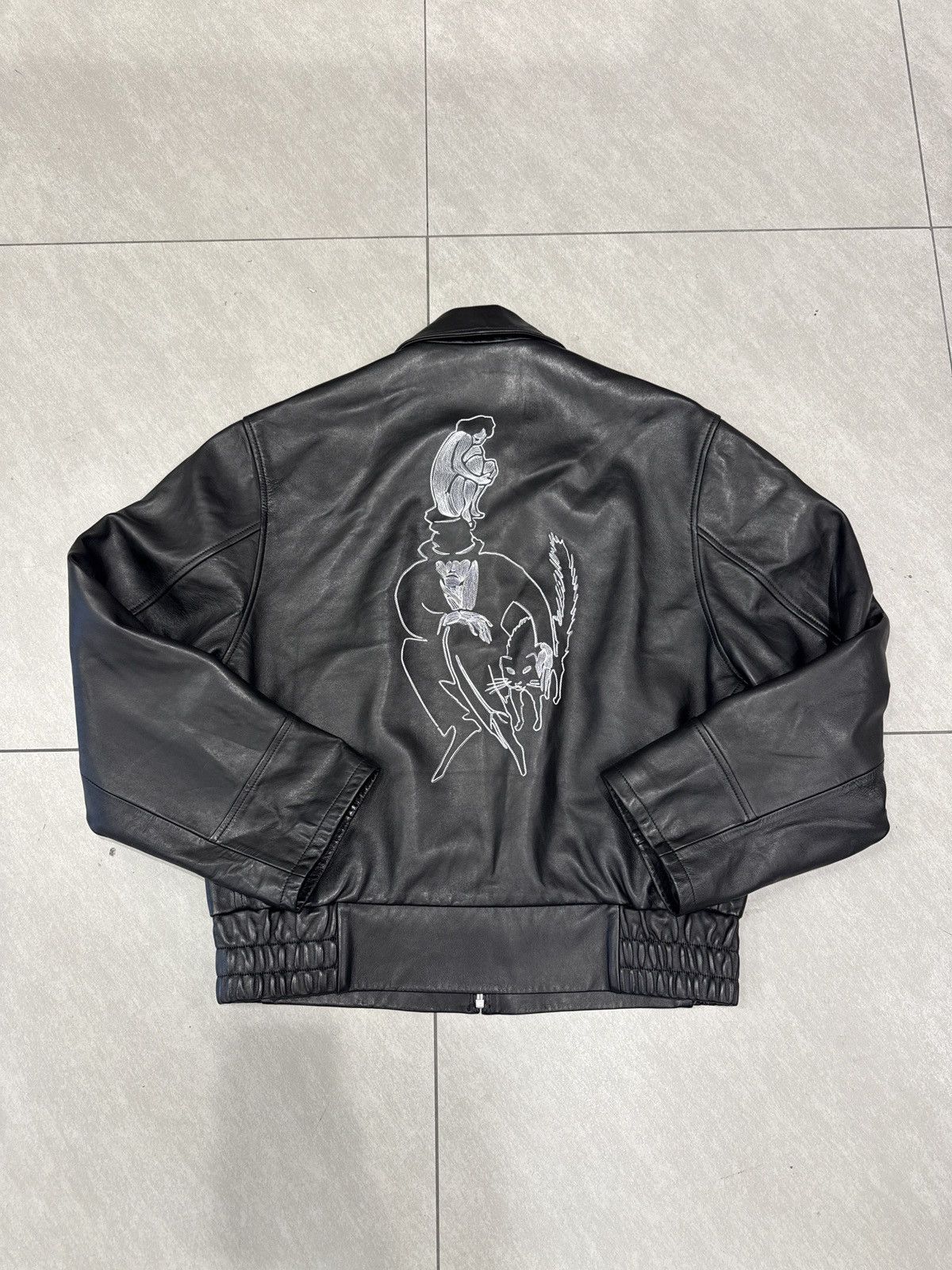 Enfants Riches Deprimes ERD Arcane 2024 Leather Jacket Black Size US XL / EU 56 / 4 - 2 Thumbnail
