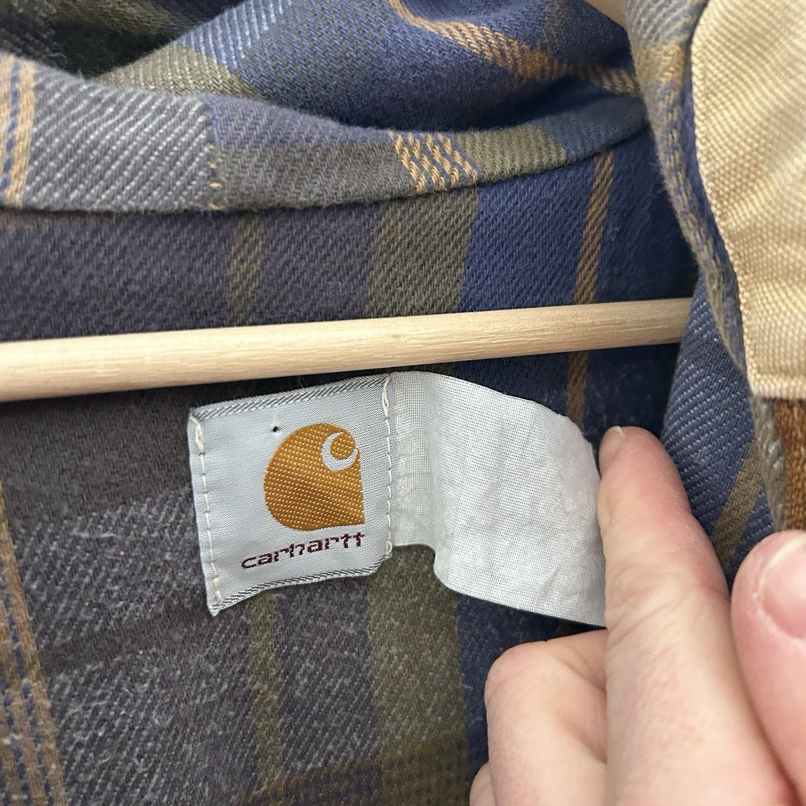 Carhartt Vintage Carhartt Flannel-Lined Hooded Active Jacket “Brown” Size US XL / EU 56 / 4 - 14 Thumbnail
