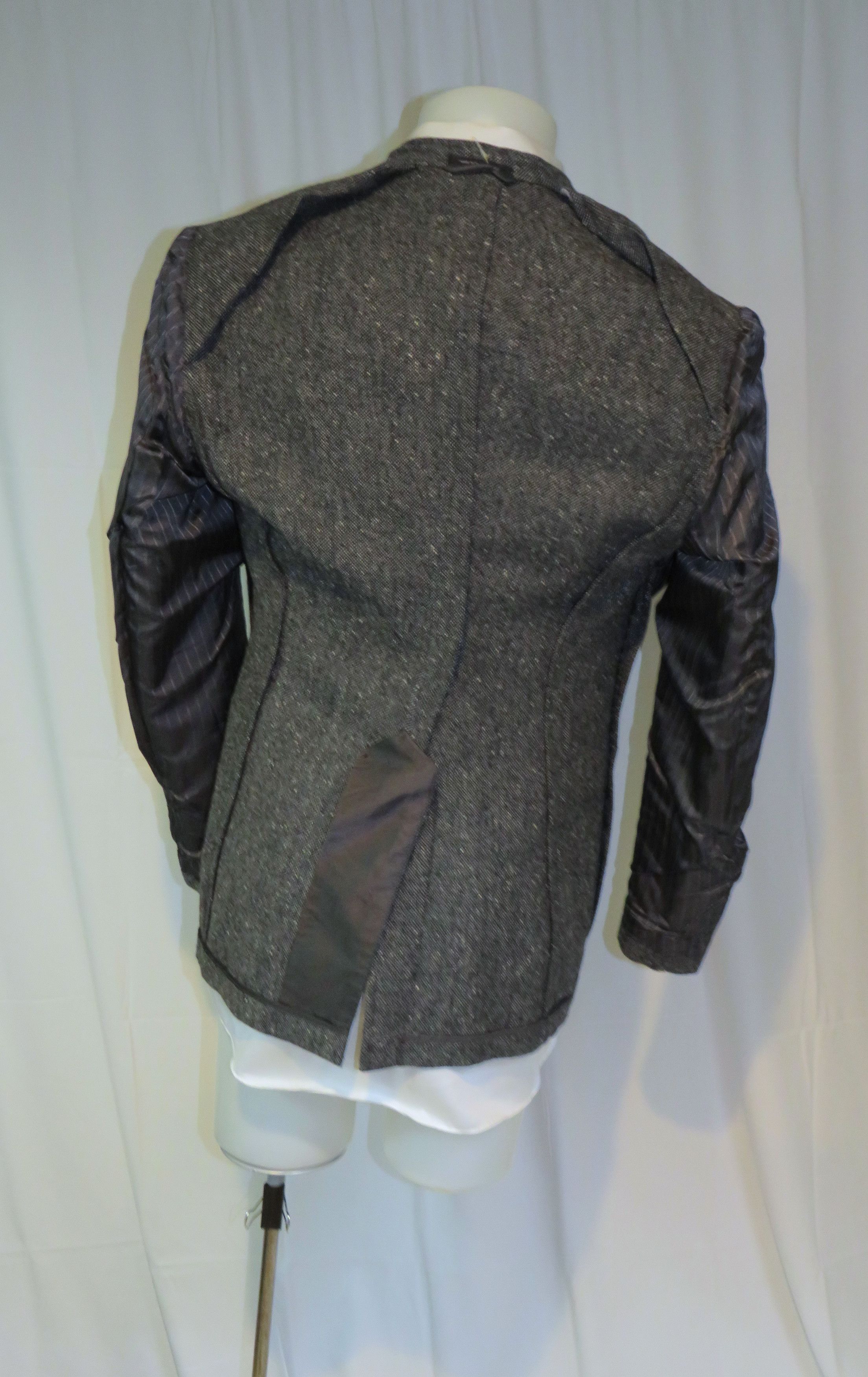 Tom Ford Current Gray Donegal Tweed Two Button Suit 44R Size 44R - 13 Thumbnail