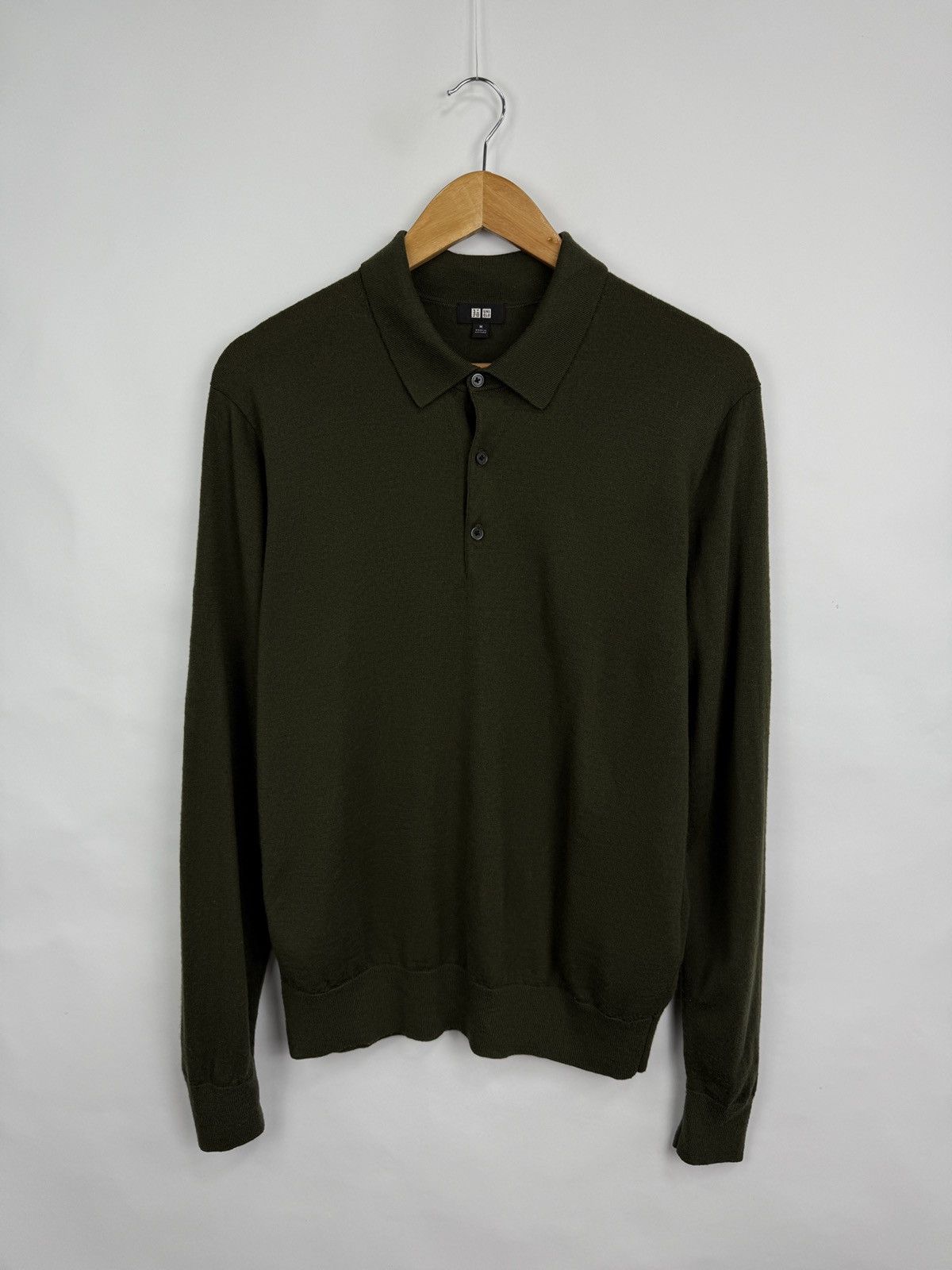 Uniqlo 🇯🇵 Uniqlo Wool Long Sleeve Knit Sweater Kapital Style Rare Size US M / EU 48-50 / 2 - 3 Thumbnail