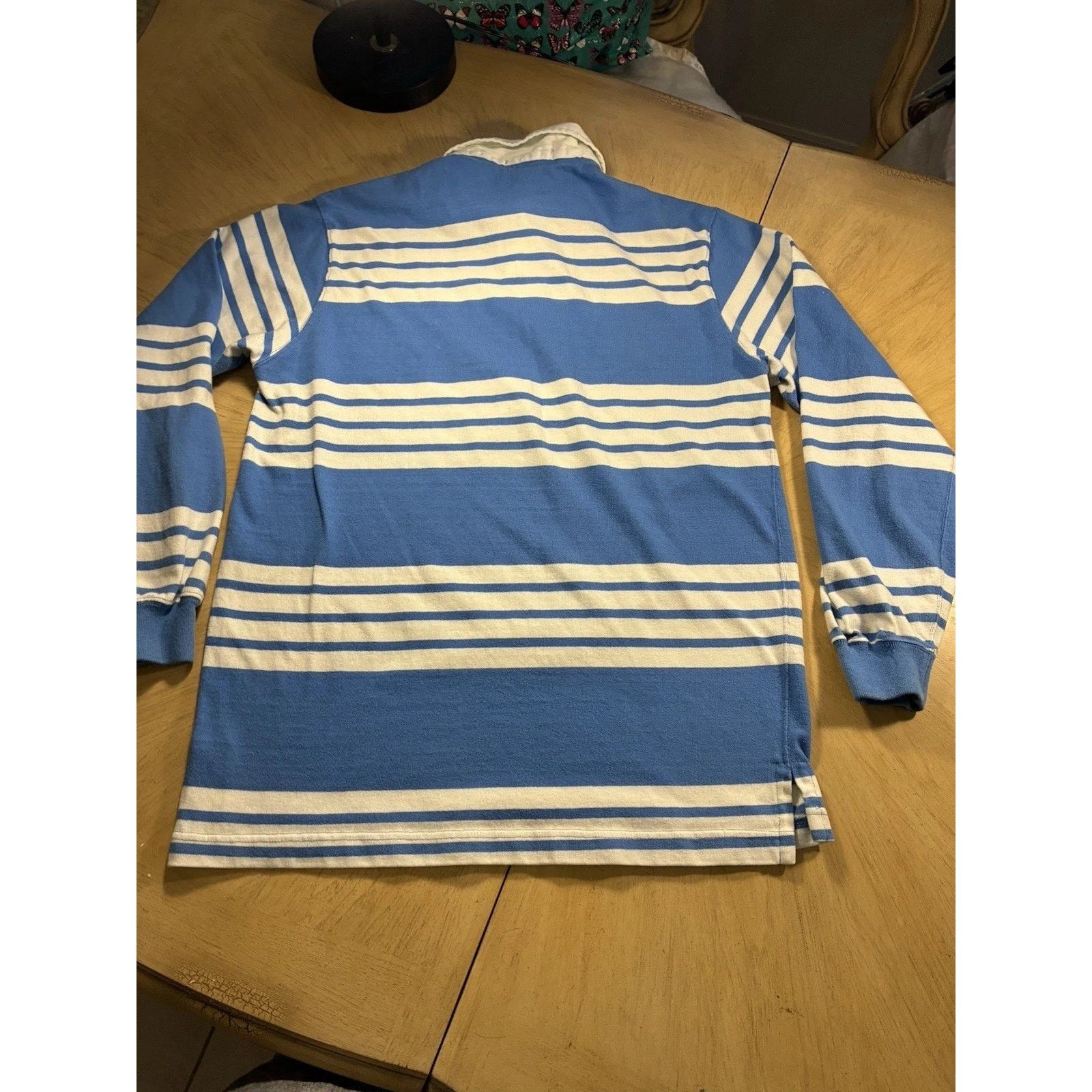 Polo Ralph Lauren VTG 90s Polo Ralph Lauren Rugby Shirt XL Striped pony lUSA Size US XL / EU 56 / 4 - 7 Thumbnail