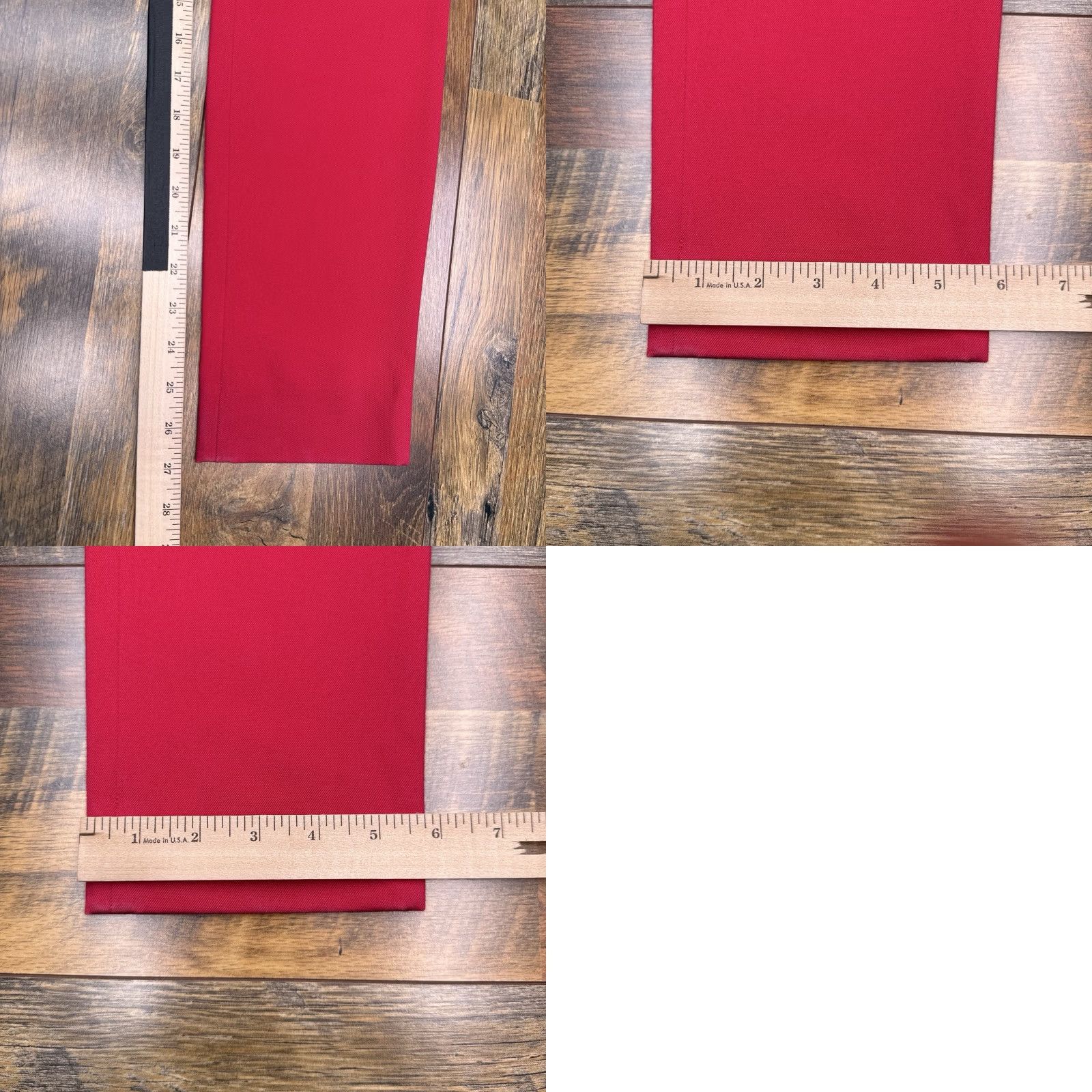 Banana Republic VINTAGE? No. Banana Republic Sloan Pants Womens 2 Red Mid Rise Bi Stretch New Size 26" / US 2 / IT 38 - 9 Thumbnail