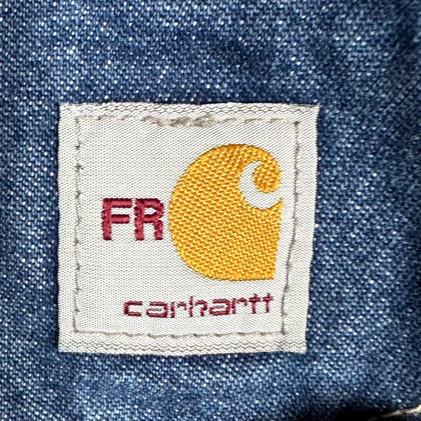 Carhartt Carhartt FR Cat 2 Jeans Men 35X32 Blue Straight Leg Flame-Resistant Workwear EUC Size US 35 - 5 Thumbnail
