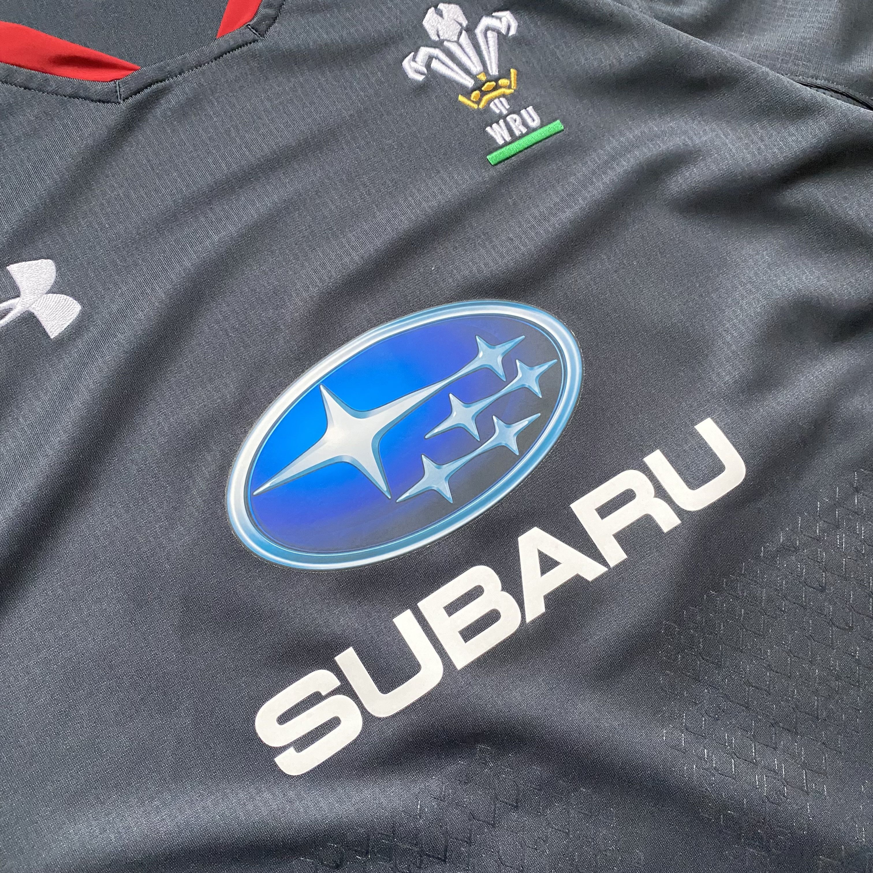 Canterbury of New Zealand 🏈 Blokcore England Wales rugby jersey Subaru drill Rcing Size US XL / EU 56 / 4 - 5 Thumbnail