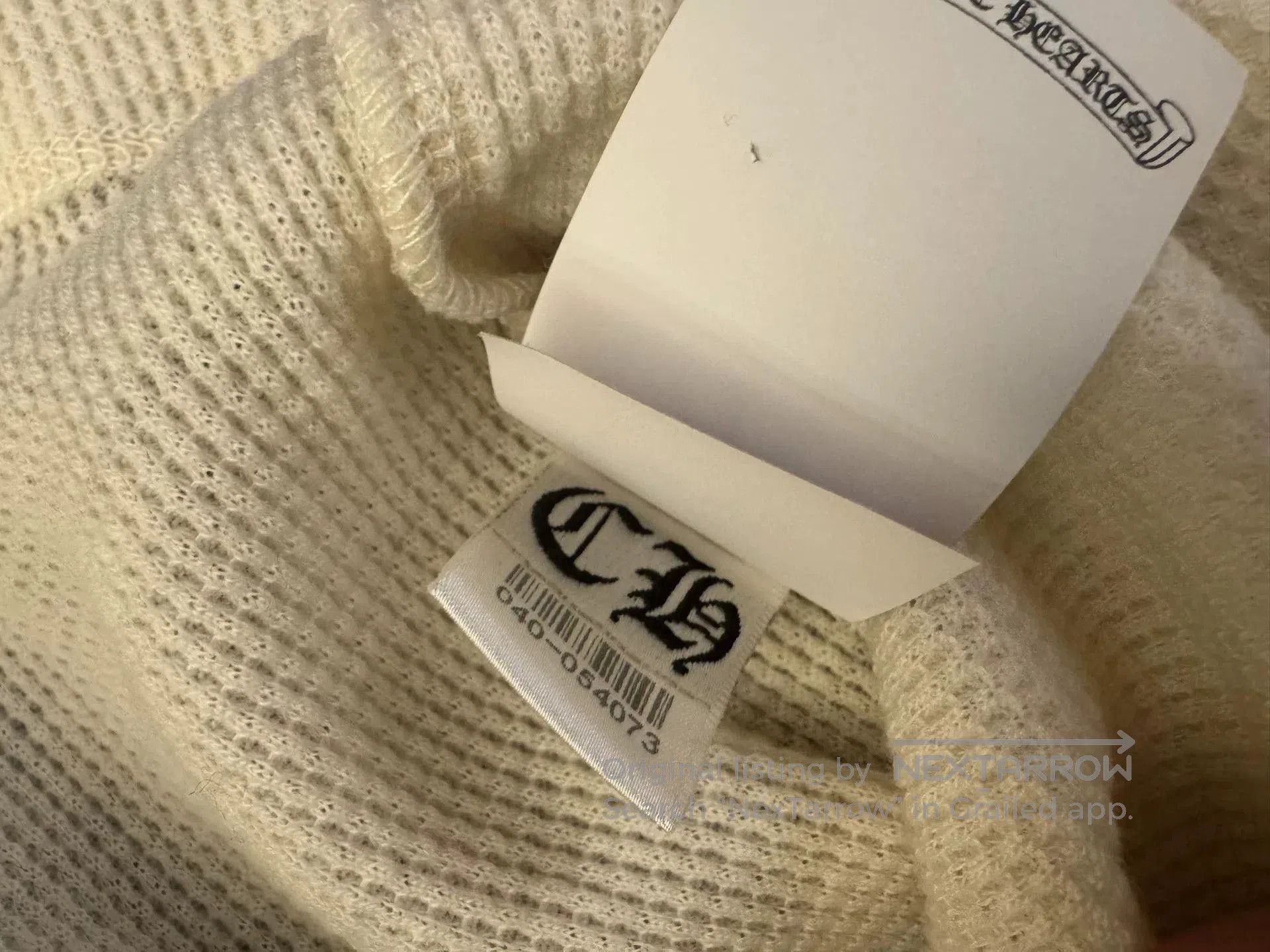 Chrome Hearts Chrome Hearts Waffle Knit Long Sleeve XL. Size US XL / EU 56 / 4 - 4 Thumbnail