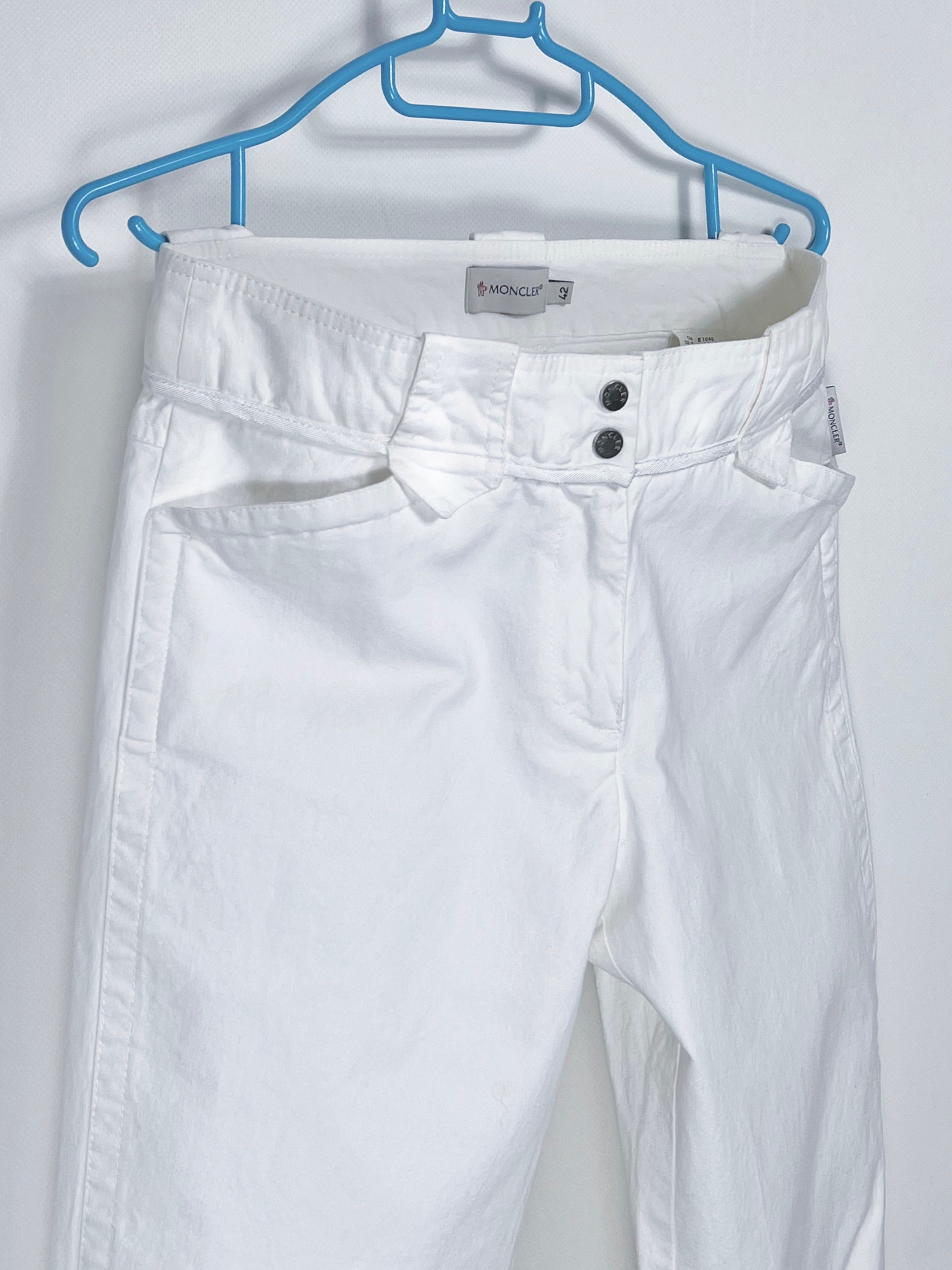 Moncler Y2K Moncler Cropped Pants Shorts Size 28" / US 6 / IT 42 - 9 Thumbnail