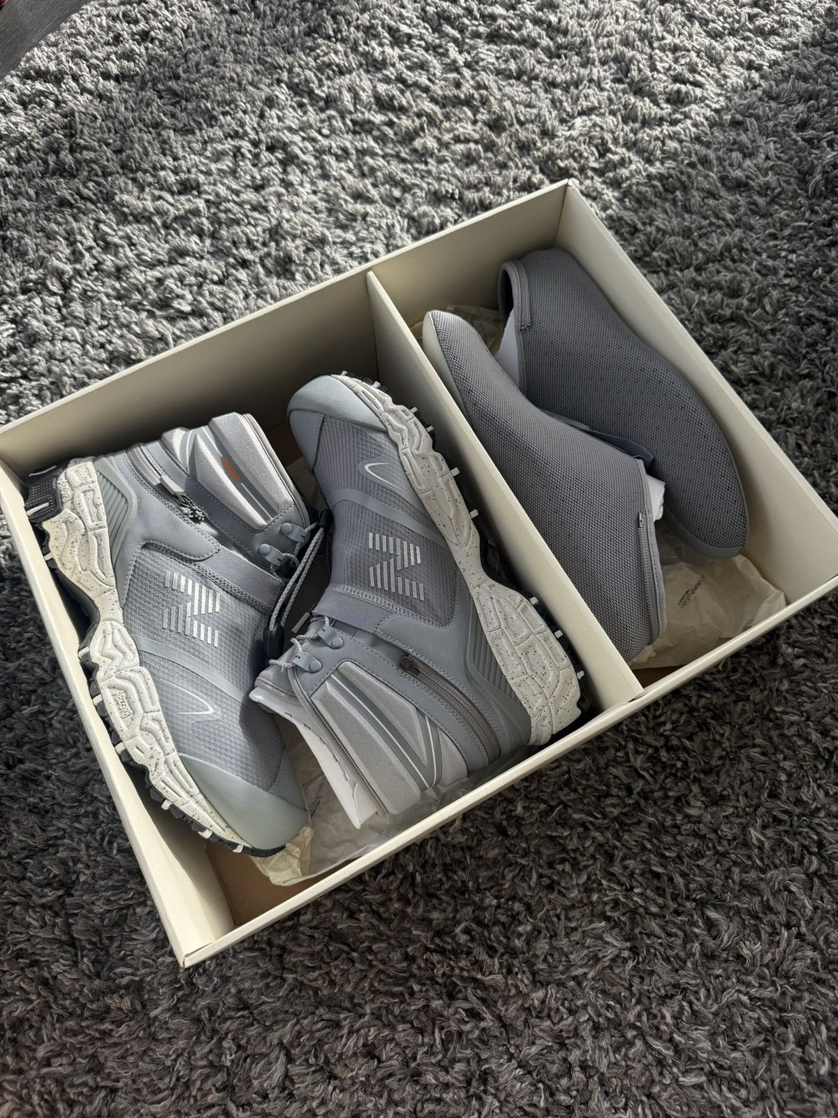 New Balance New Balance Niobium Tokyo Design Studio Grey Sz 9.5 Size US 9.5 / EU 42-43 - 1 Thumbnail