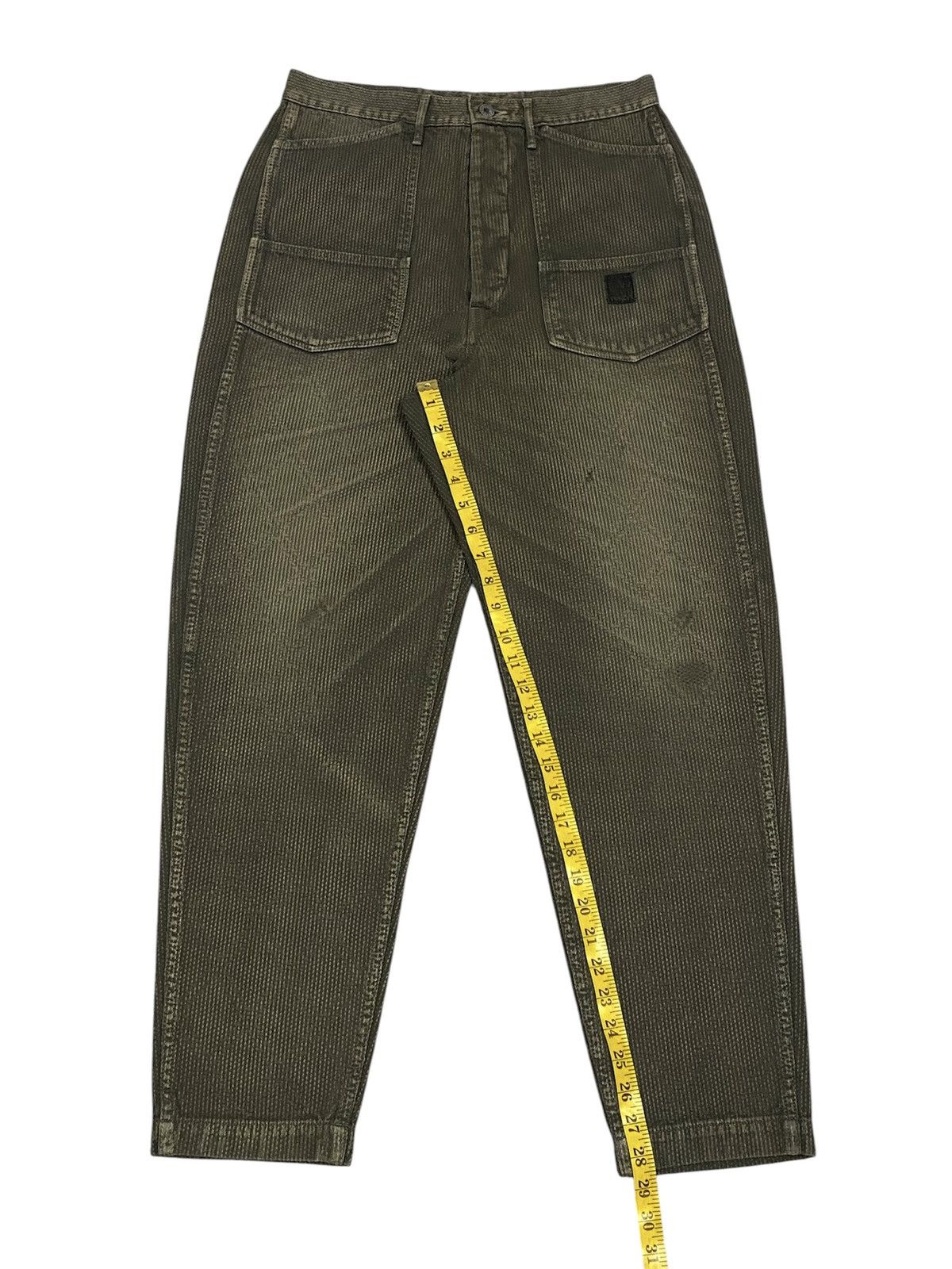 Kapital Kapital Kountry Sashiko Duck Fatigue Denim Pants Size US 30 / EU 46 - 14 Thumbnail