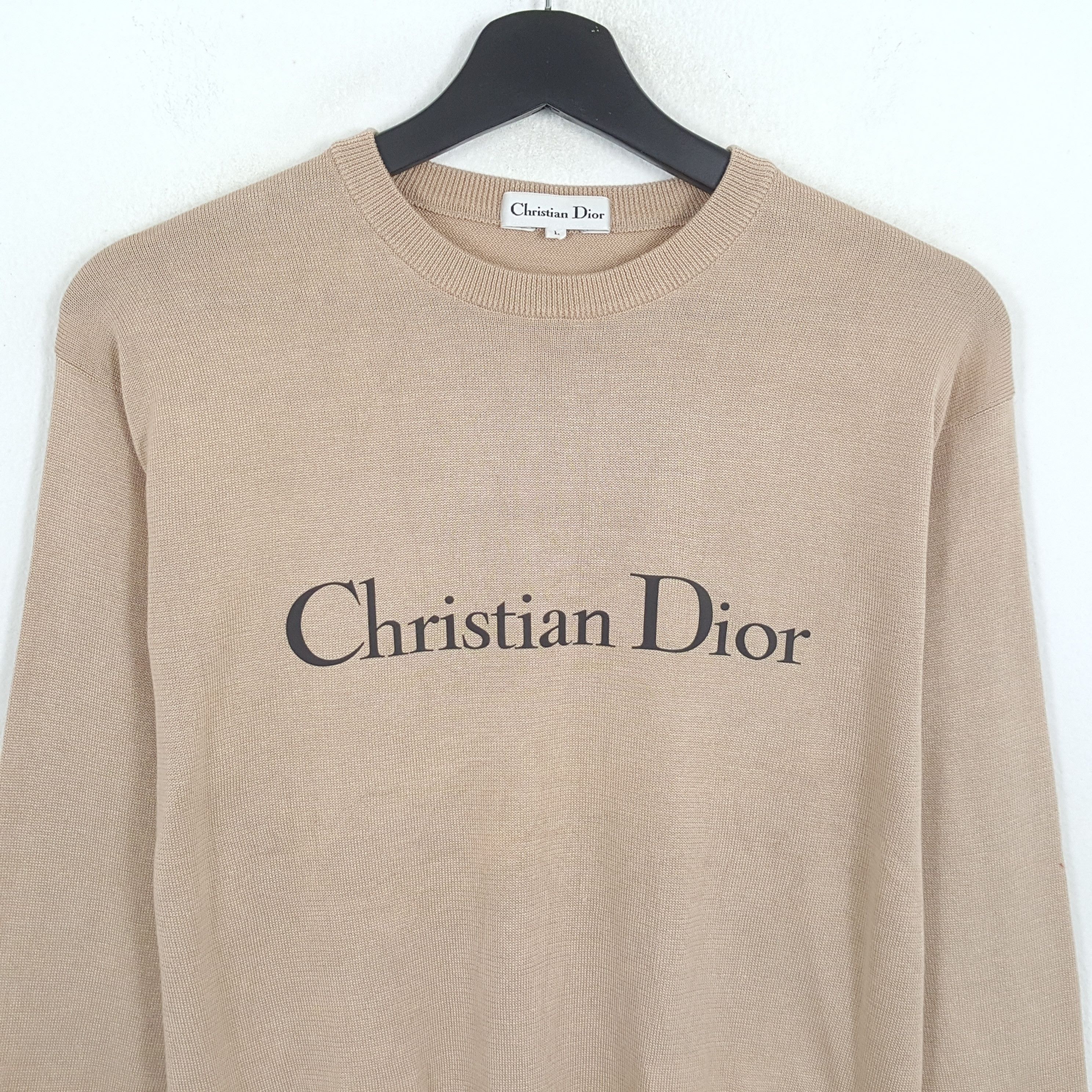 Christian Dior Monsieur × Designer × Vintage CHRISTIAN DIOR Fashion Brand Custom Art Sweatshirt Size S / US 4 / IT 40 - 2 Thumbnail