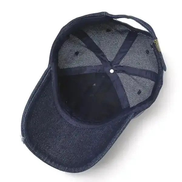 Japanese Brand Ripped Vintage Cap Size ONE SIZE - 3 Thumbnail