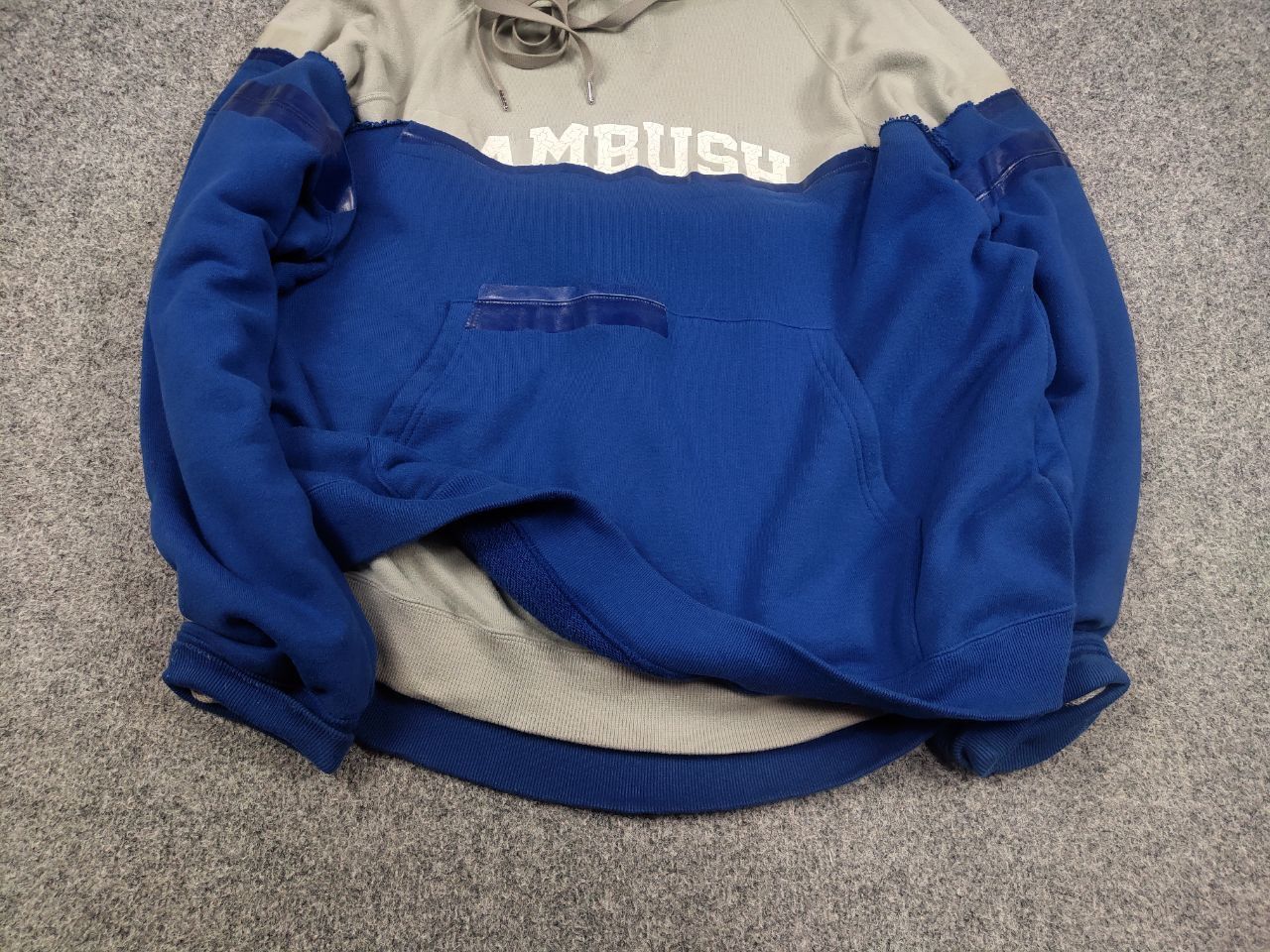 Ambush Design 💙 Ambush Japan Design Taped Double Layer Oversized Hoodie Size US M / EU 48-50 / 2 - 8 Thumbnail