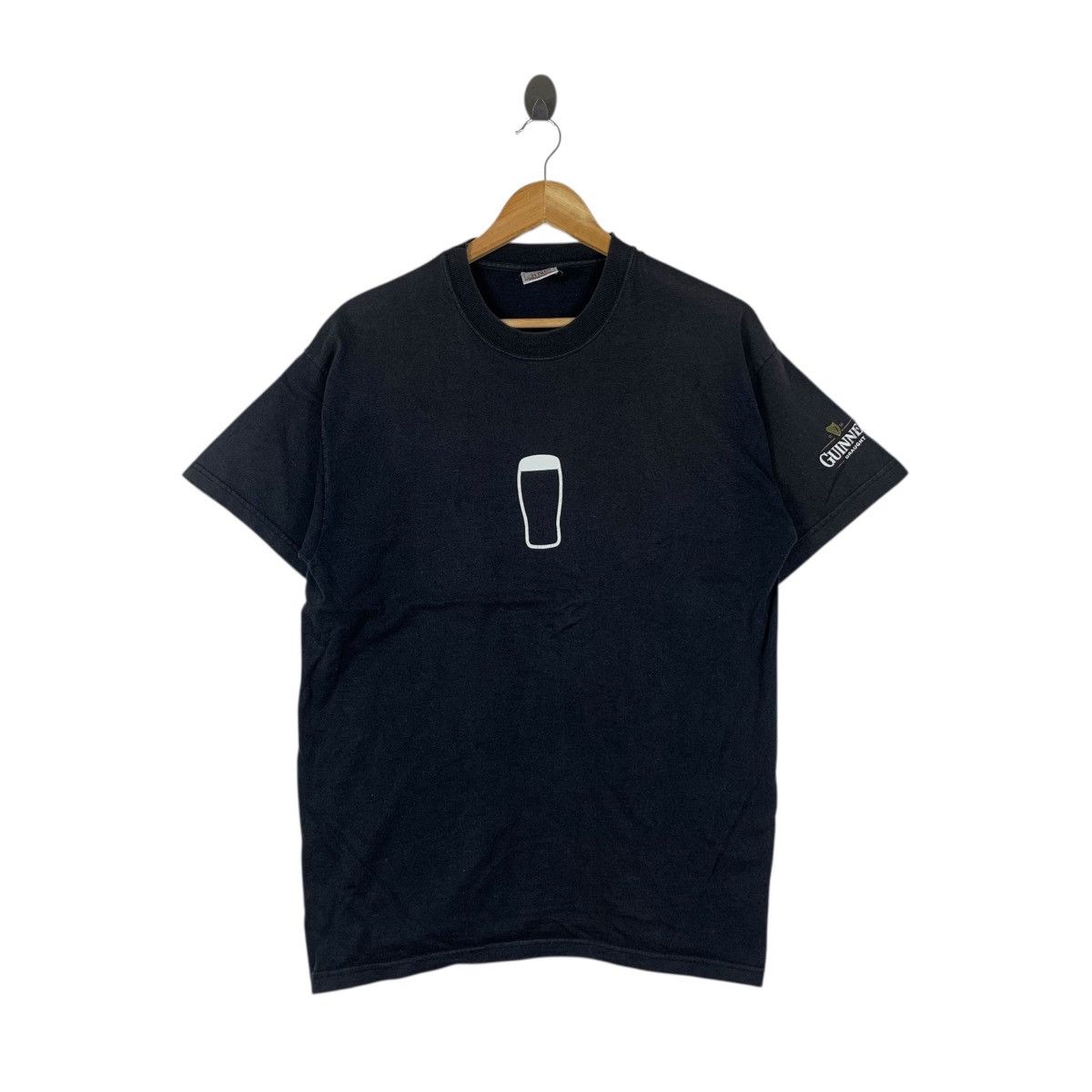 Vintage Vintage GUINNESS DRAUGHT BEER Beverages Tee Shirt Top Size US L / EU 52-54 / 3 - 1 Thumbnail