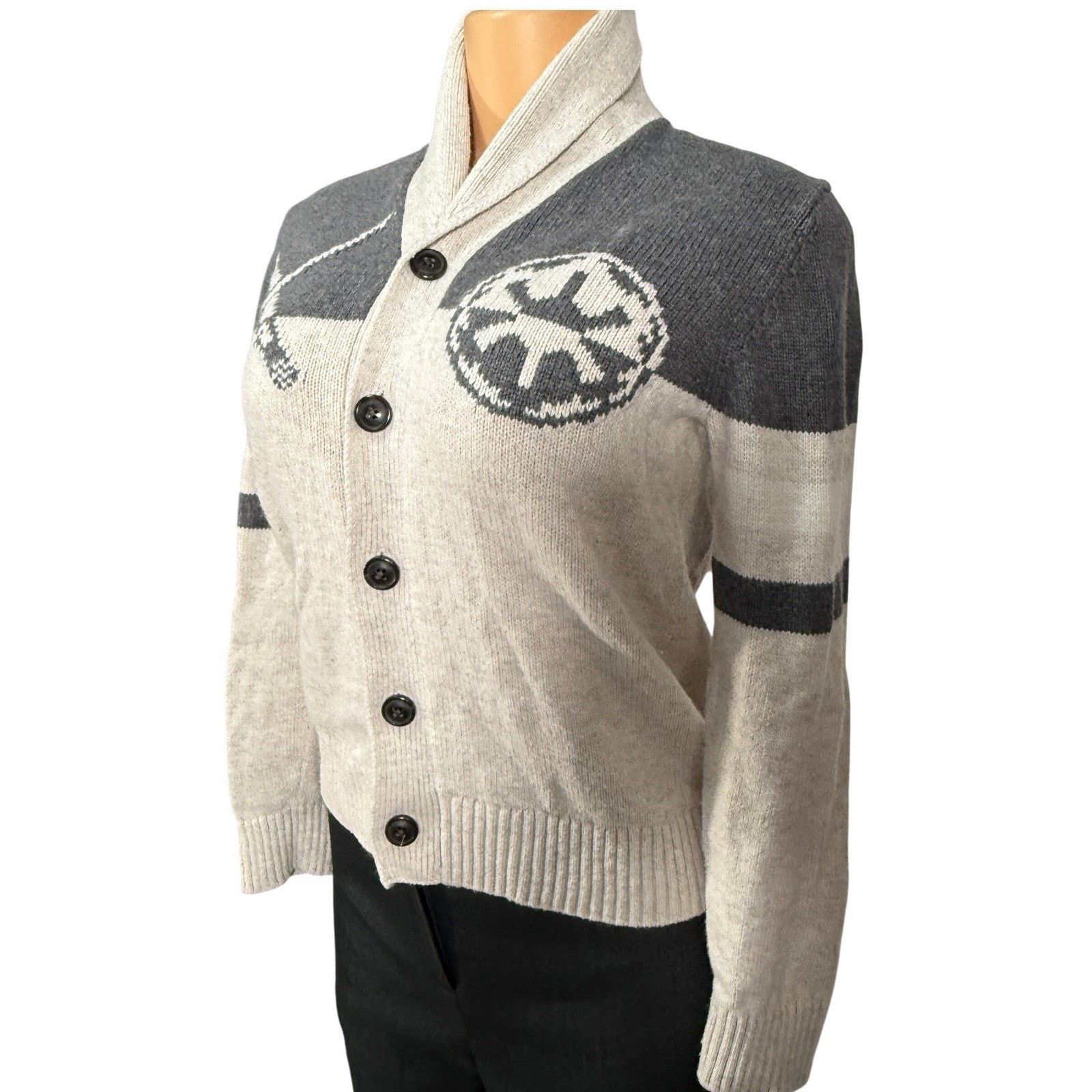 Gap Gap Star Wars Darth Vader Shawl Collar Cardigan Sweater L Size L / US 10 / IT 46 - 3 Thumbnail