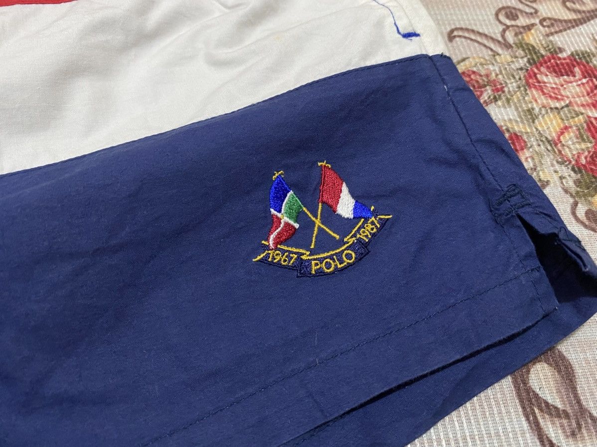 Ralph Lauren 90s OG Polo Cross Flags Short Pants Size US 30 / EU 46 - 3 Thumbnail