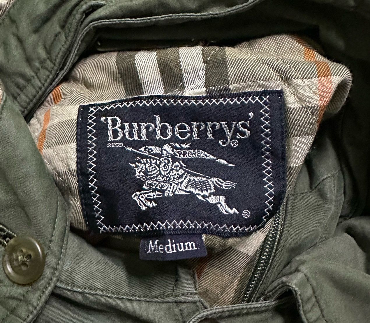 Burberry Vintage Burberry nova checked lining parka jacket hooded Size US M / EU 48-50 / 2 - 8 Thumbnail