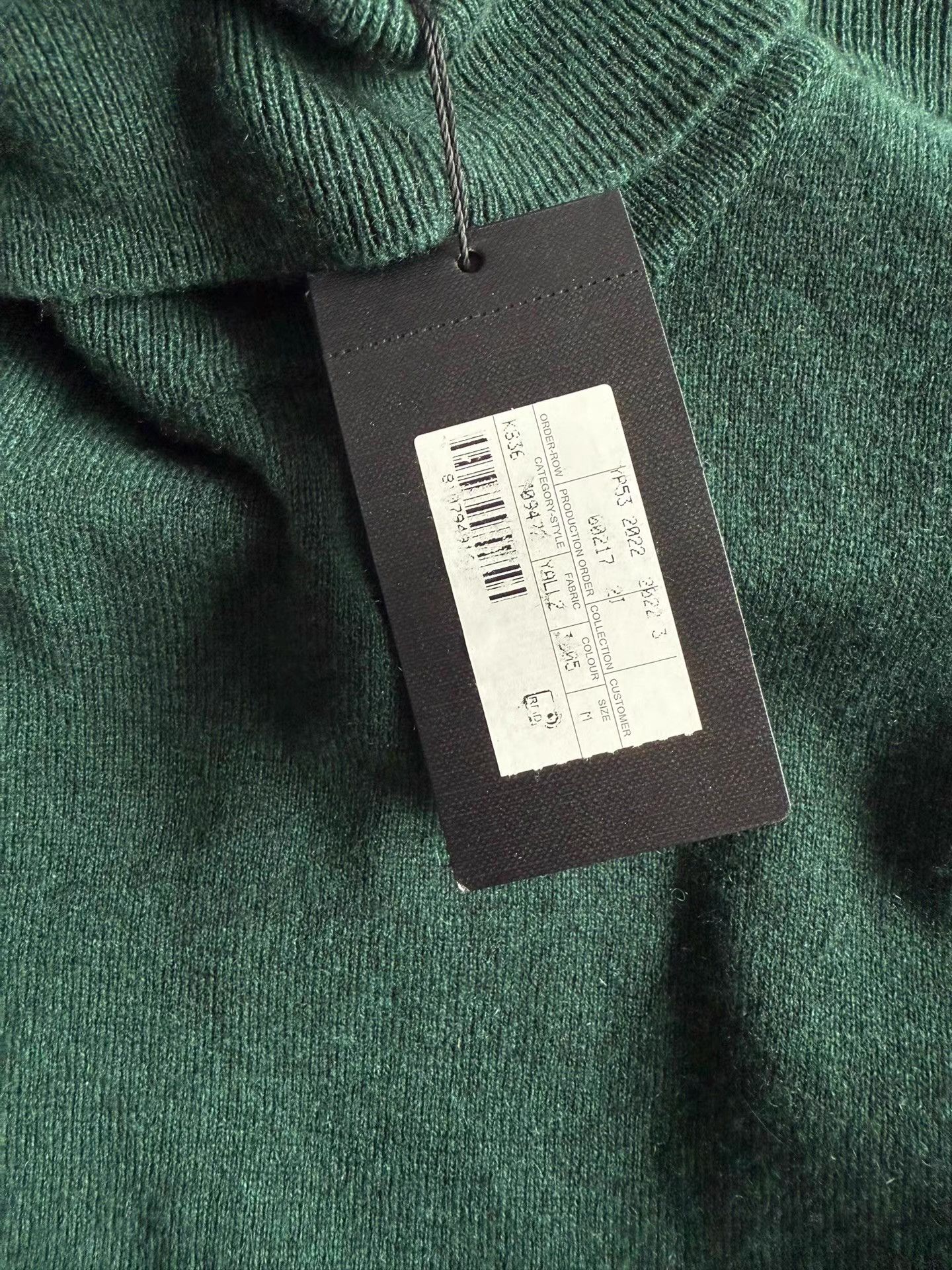Saint Laurent Paris Saint Laurent Cashmere Sweater Ｑ23 Size US M / EU 48-50 / 2 - 7 Thumbnail