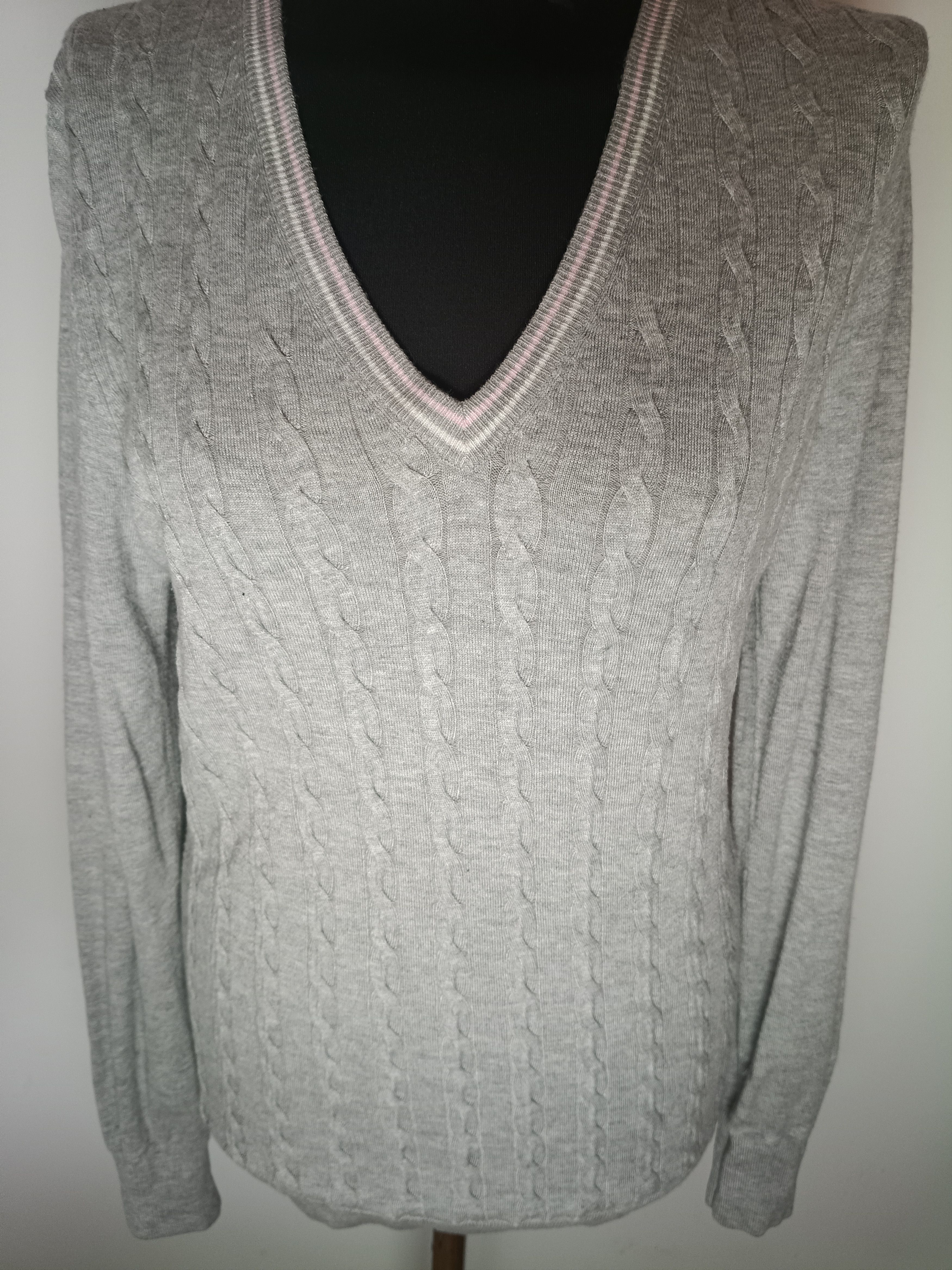 BRAX V-neck sweater Size L / US 10 / IT 46 - 3 Thumbnail
