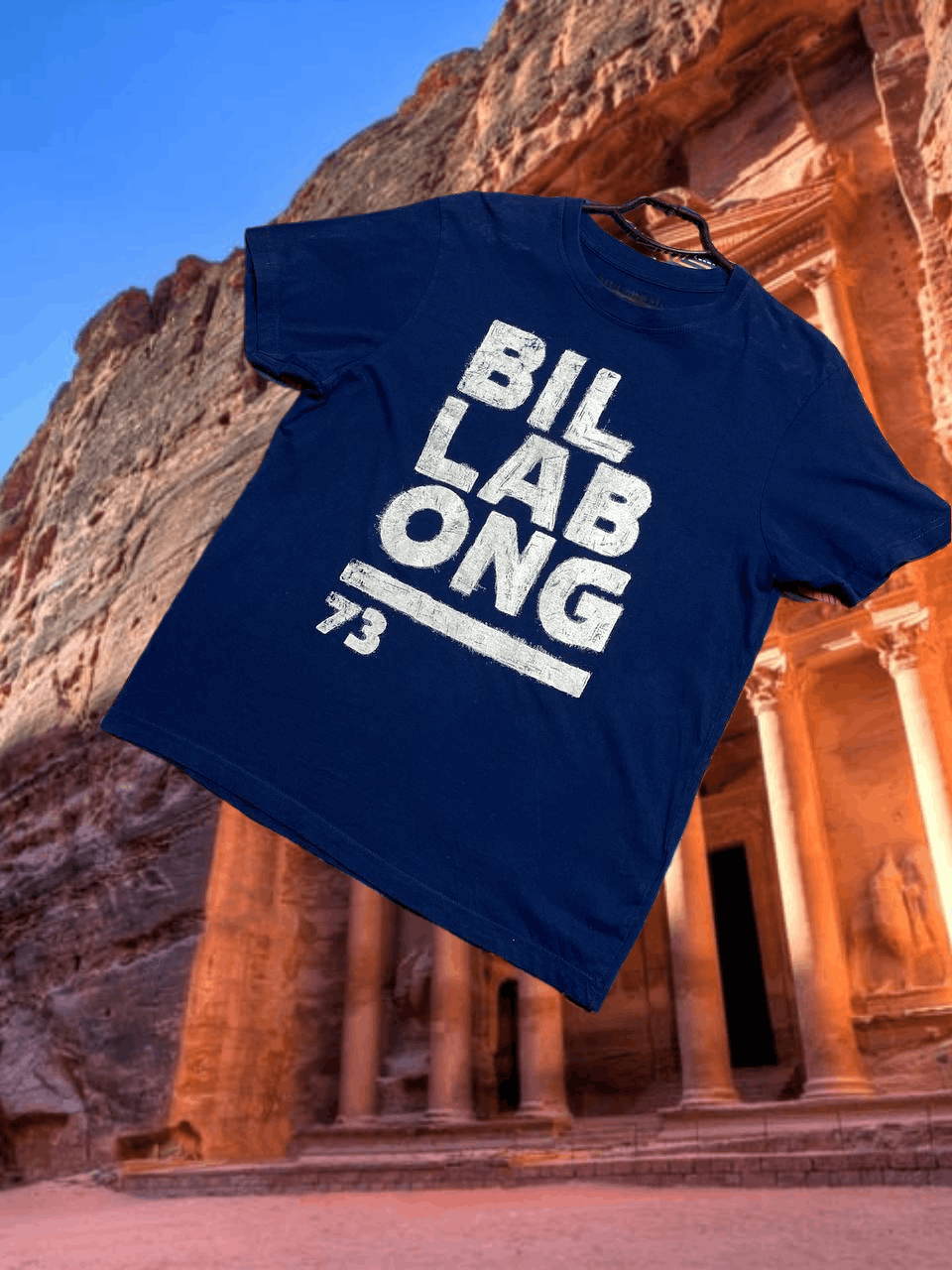 Billabong Streetwear T-Shirt big logo Billabong Y2K Vintage Size US M / EU 48-50 / 2 - 1 Thumbnail