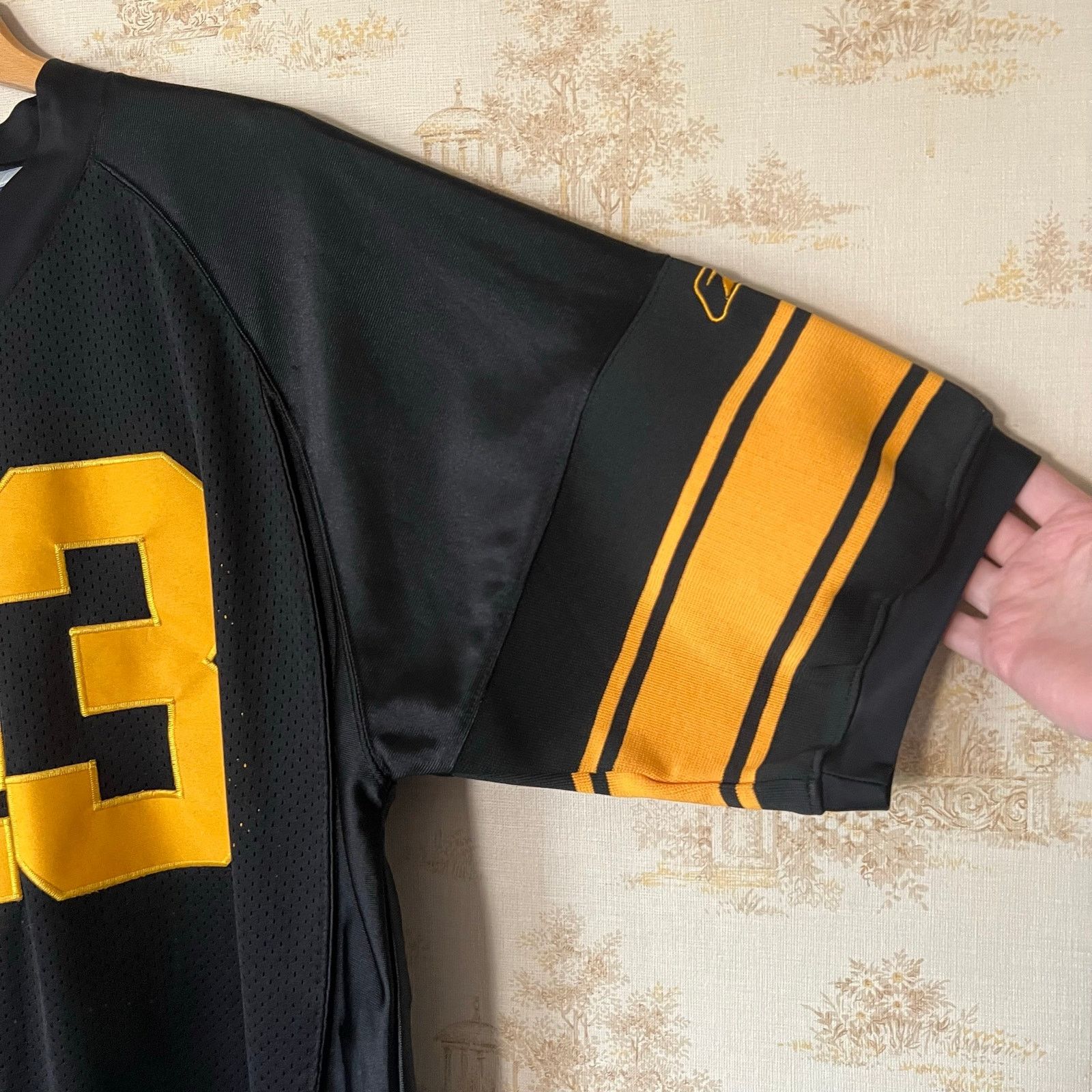 Reebok Troy Polamalu Pittsburgh Steelers Jersey | 75th Patch | 52 Size US XL / EU 56 / 4 - 9 Thumbnail