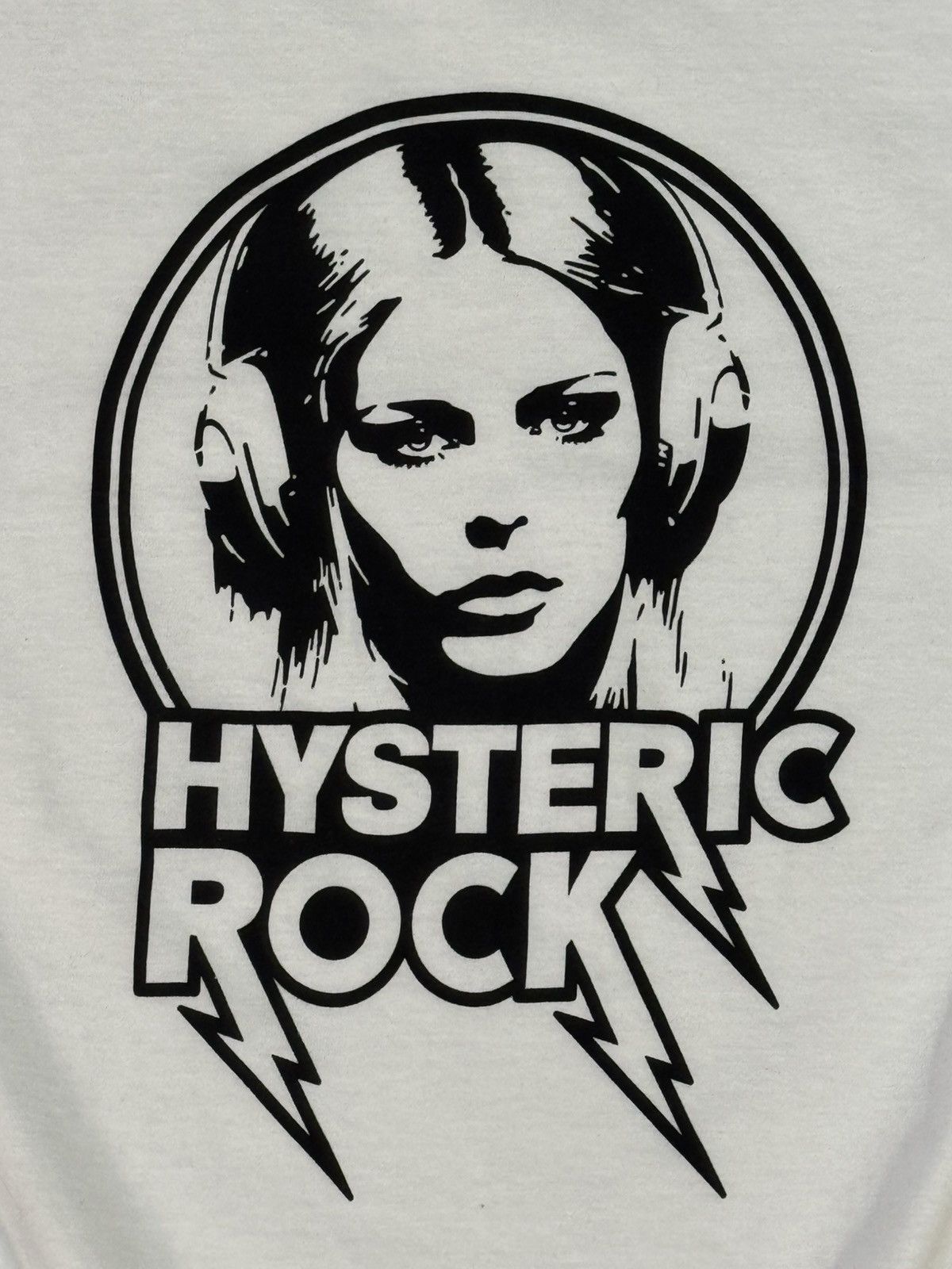 Hysteric Glamour Hysteric Glamour HYS Rock Tee(White/M) Size US M / EU 48-50 / 2 - 2 Thumbnail