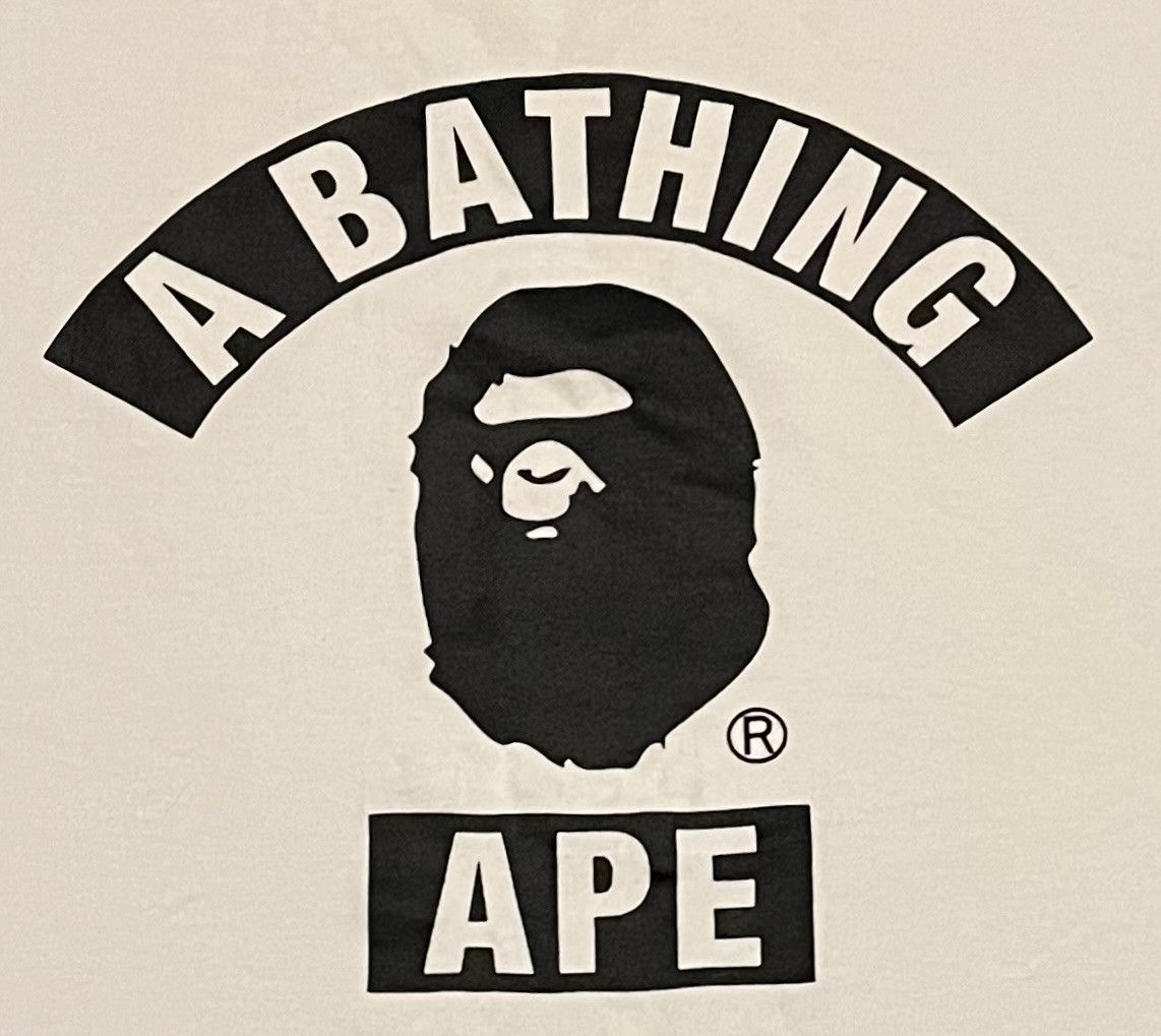 Bape Bape logo tee shirt Size US M / EU 48-50 / 2 - 3 Thumbnail