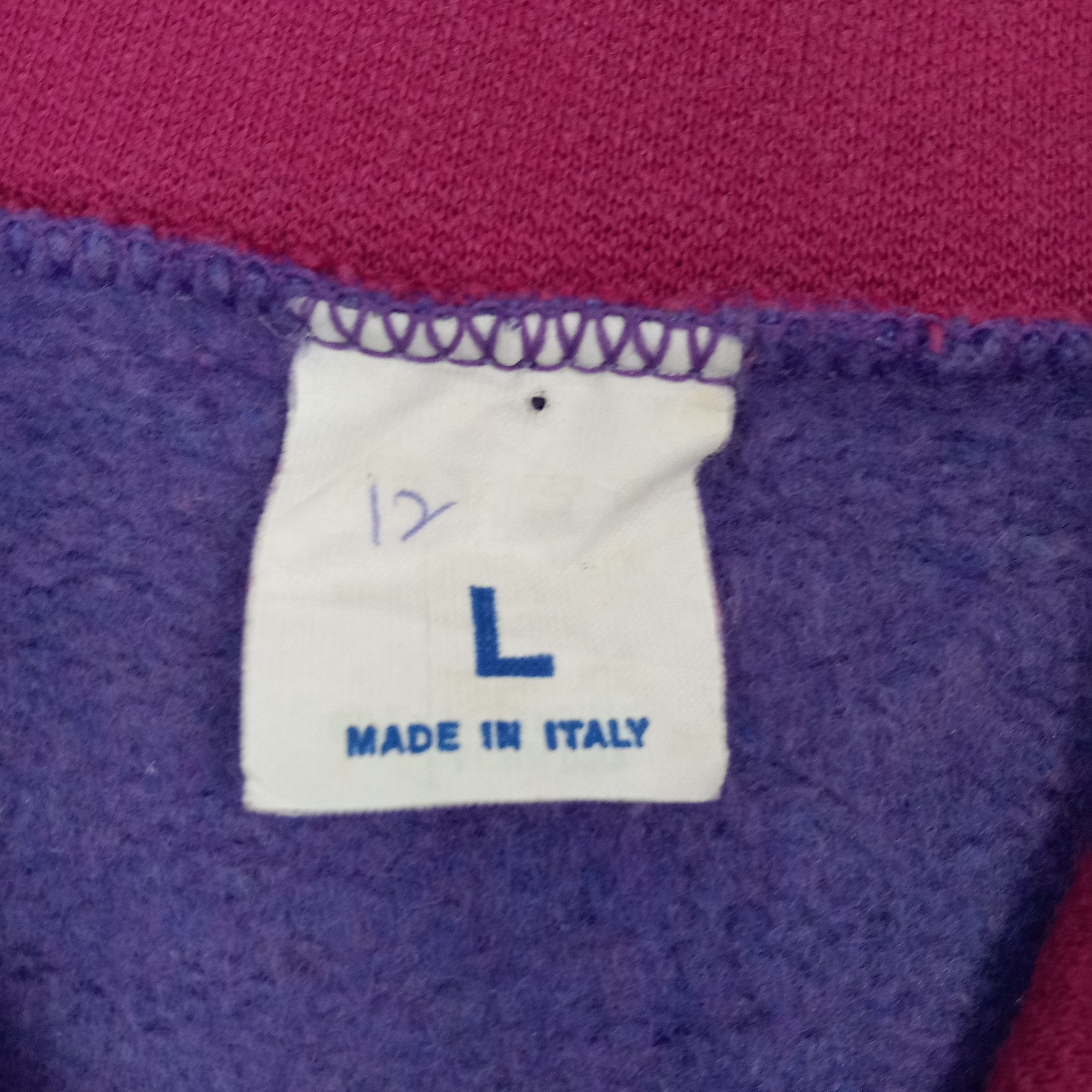 Vintage 90's Blue Ocean Collared Sweatshirt Size US L / EU 52-54 / 3 - 4 Thumbnail
