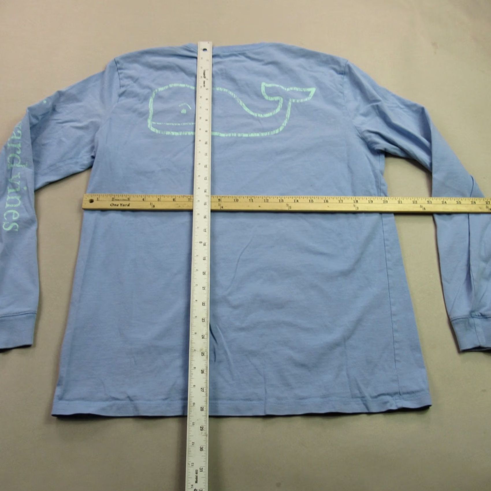 Vineyard Vines Vineyard Vines Shirt Mens Medium Blue Long Sleeve Crew Neck Pocket Casual Size US M / EU 48-50 / 2 - 7 Thumbnail