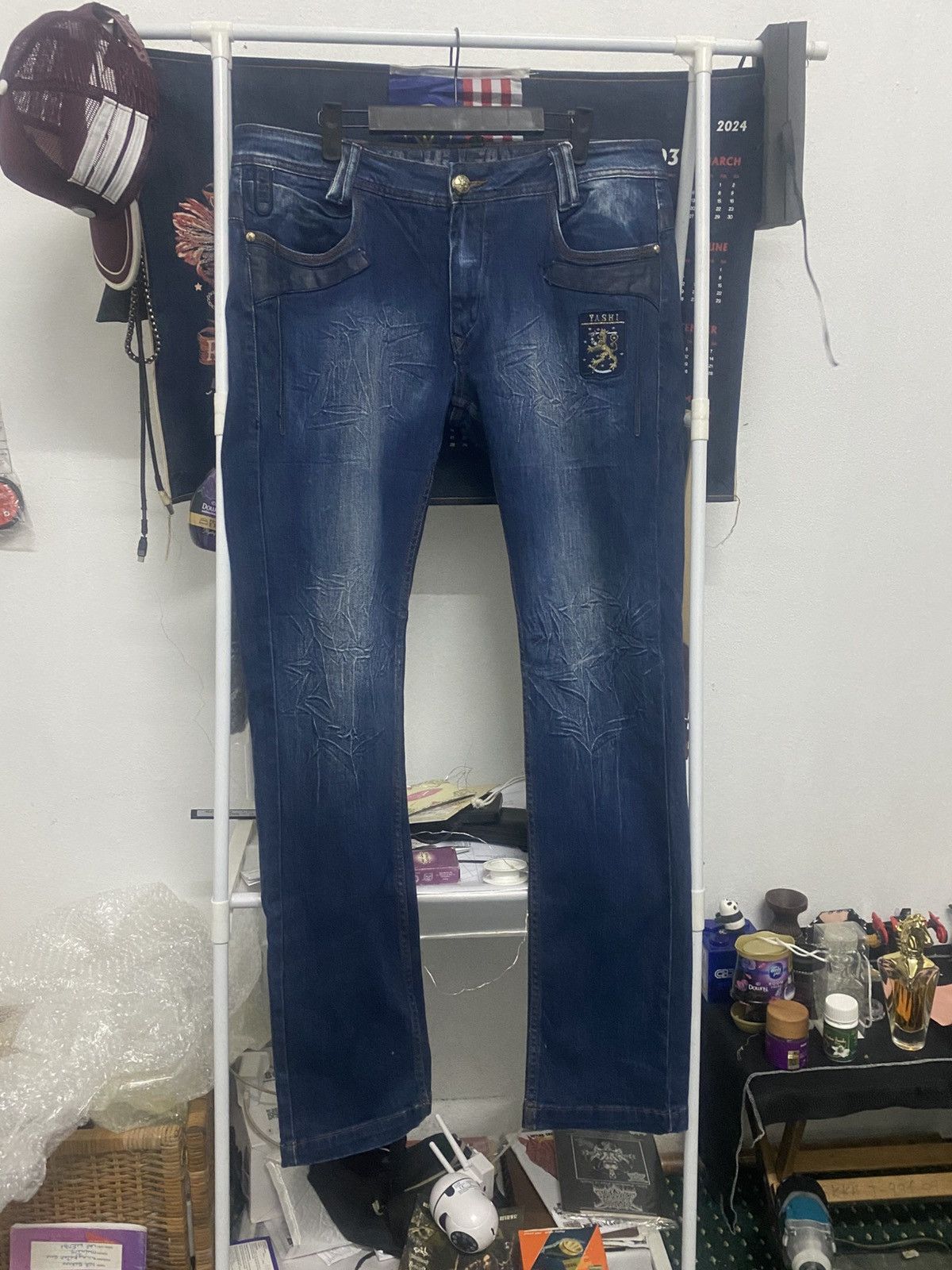 Designer YASHI JEANS Size US 38 / EU 54 - 1 Thumbnail