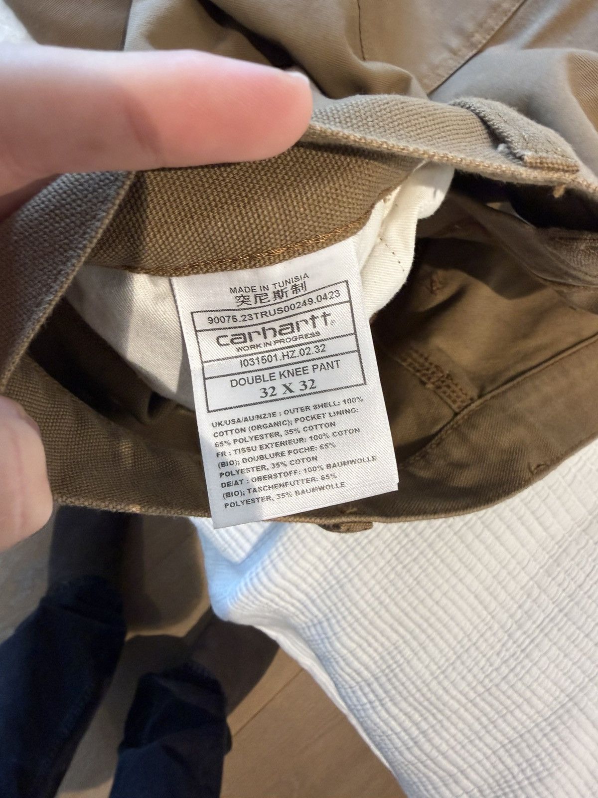 Carhartt CARHARTT DOUBLE KNEE BROWN PANTS Size US 32 / EU 48 - 7 Thumbnail