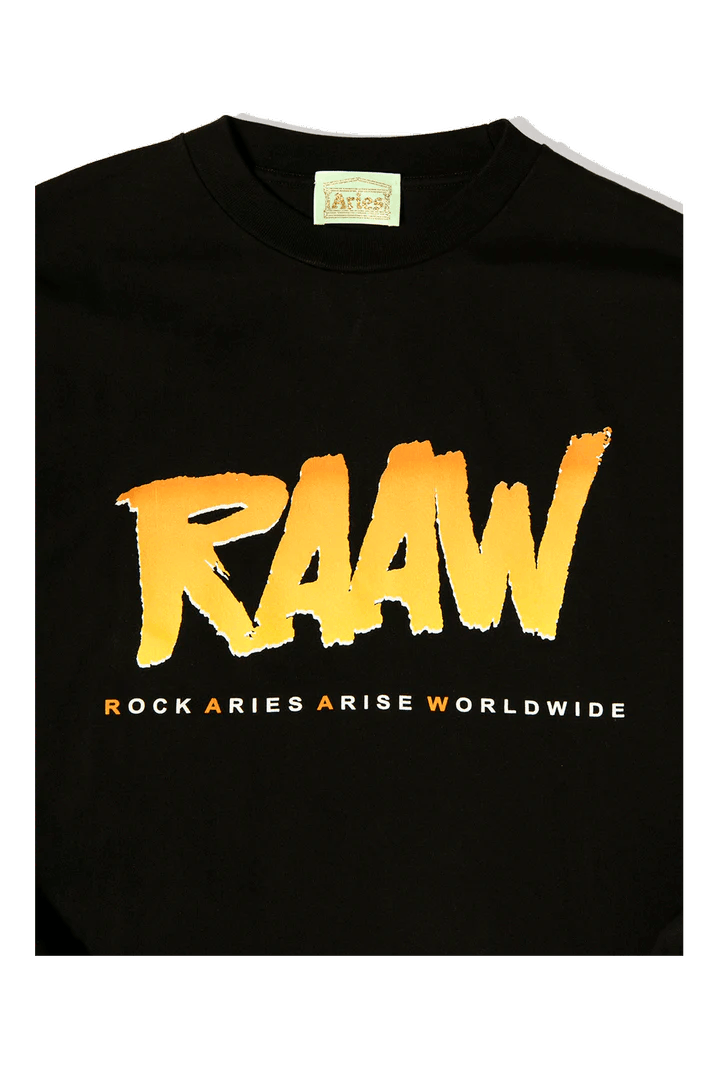 Aries o1mle0424 Raaw Long Sleeve T-Shirt in Black Size US S / EU 44-46 / 1 - 6 Thumbnail