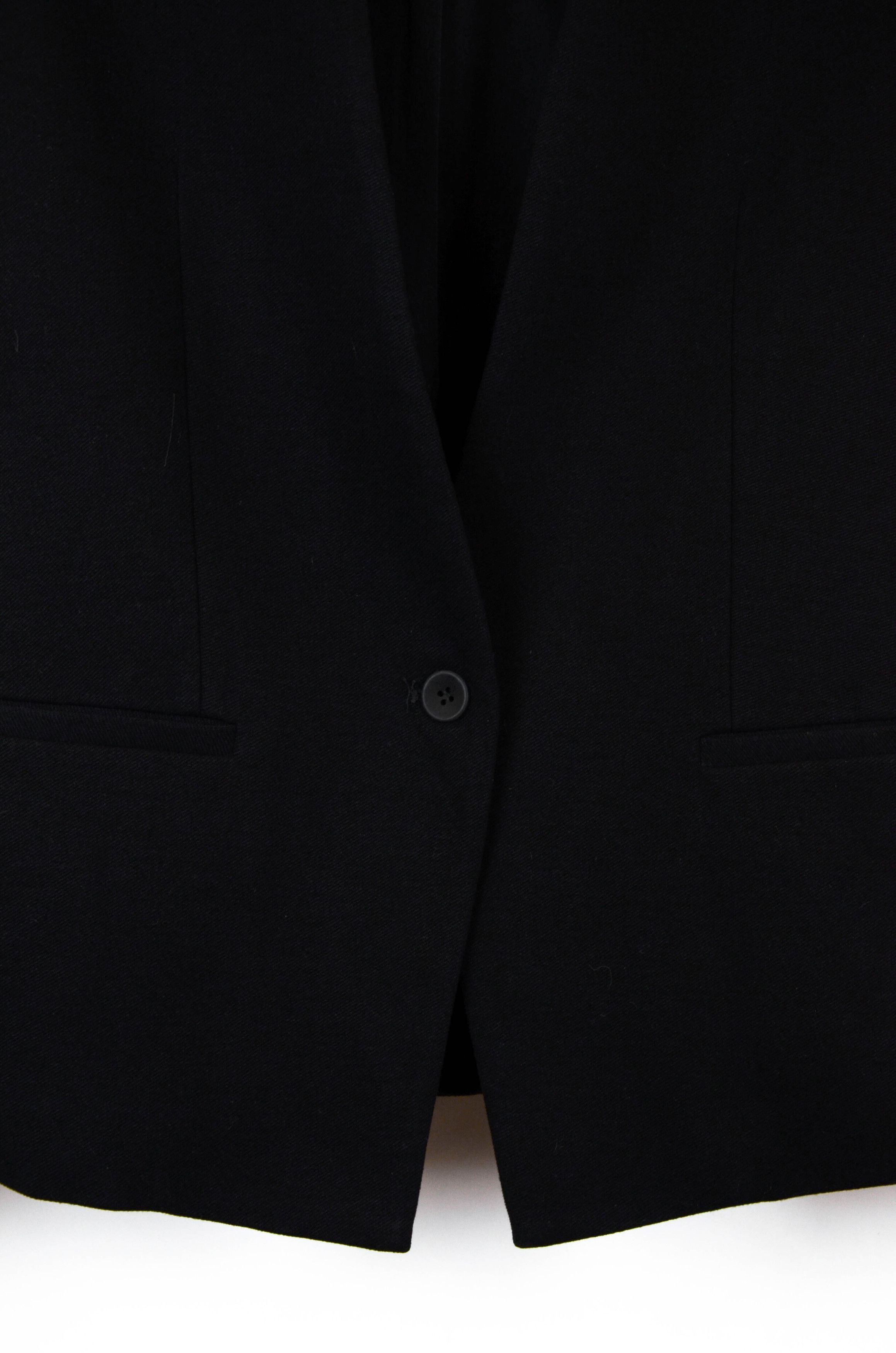 Helmut Lang Helmut Lang Tailored Black Blazer – Minimalism Jacket - S Size S / US 4 / IT 40 - 6 Thumbnail