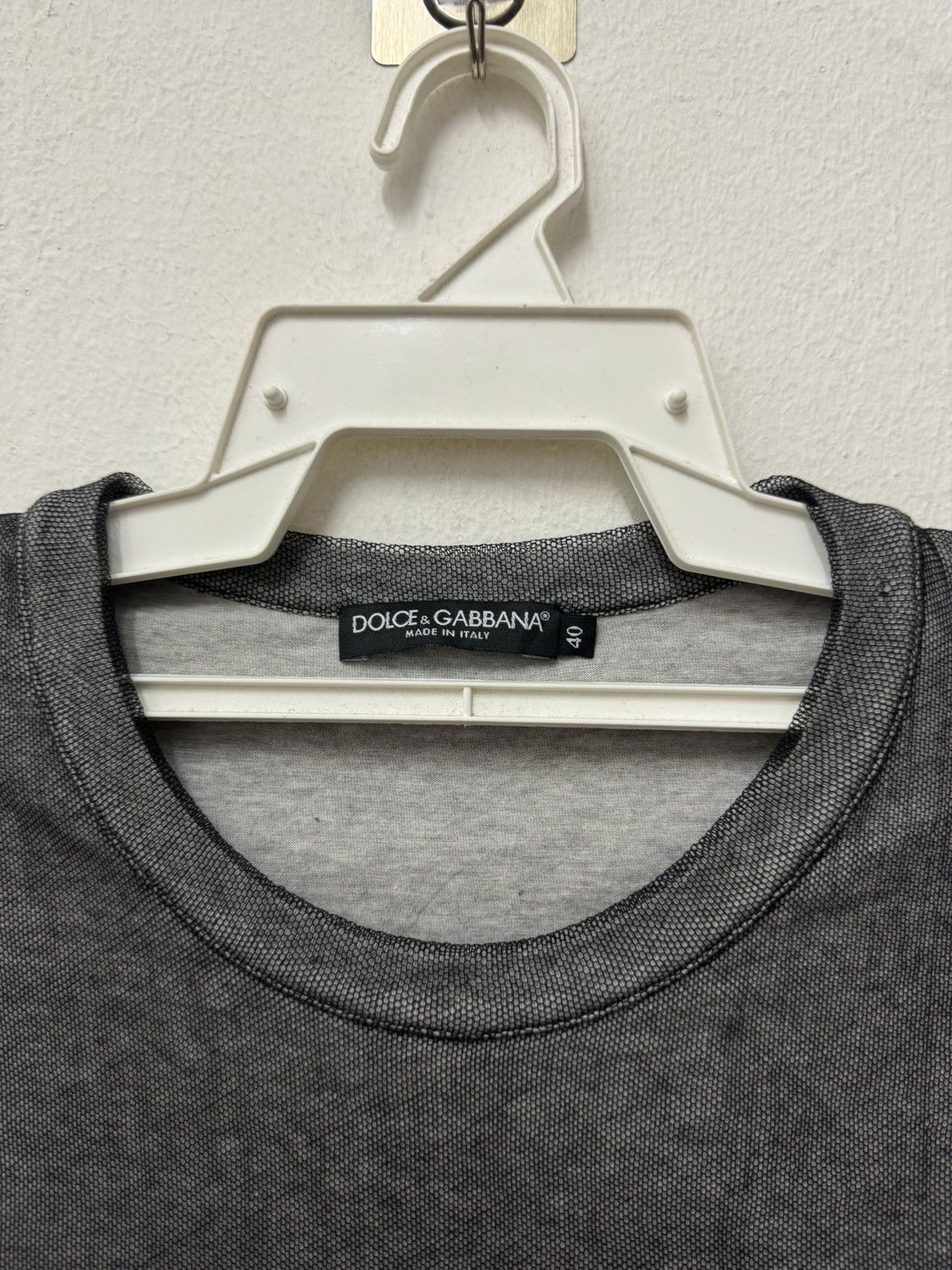 Dolce & Gabbana Dolce & Gabbana “I am Fashion Victim” Nett T Shirt Size US S / EU 44-46 / 1 - 4 Thumbnail