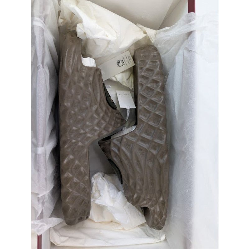 Gucci o1rshd1 Interlocking GG Water Ripple Sliders Sandals Brown Size US 11.5 / EU 44-45 - 19 Thumbnail
