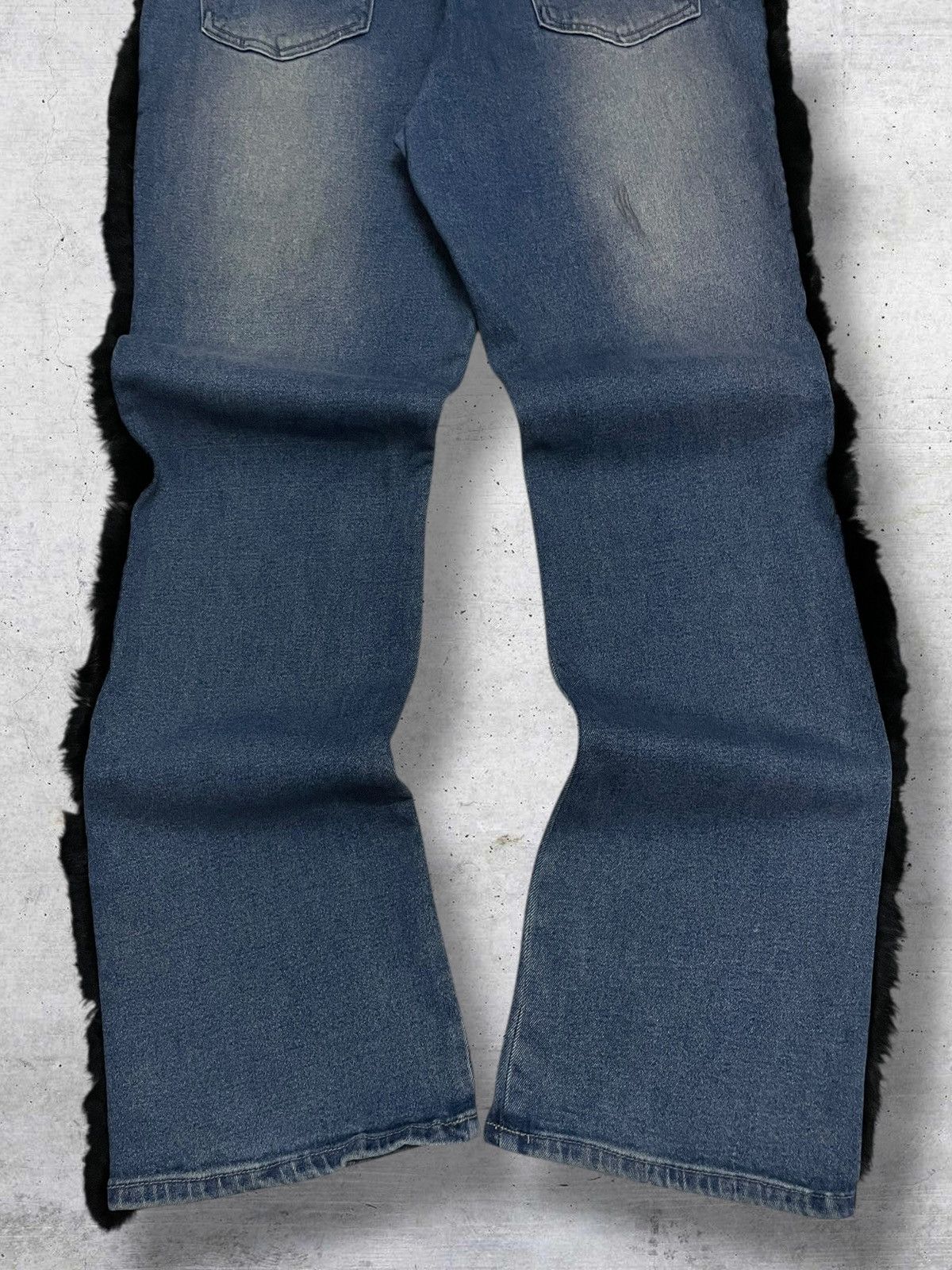 Beauty Beast VINTAGE CHEST OG DESIGNER FLARED FUR SIDE TAPE ICONIC DENIM Size US 32 / EU 48 - 11 Thumbnail