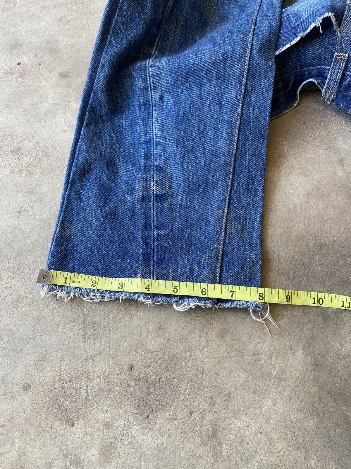 Japanese Brand × Jean japanese brand patchwork jeans pant cyrhyme Size US 31 - 11 Thumbnail