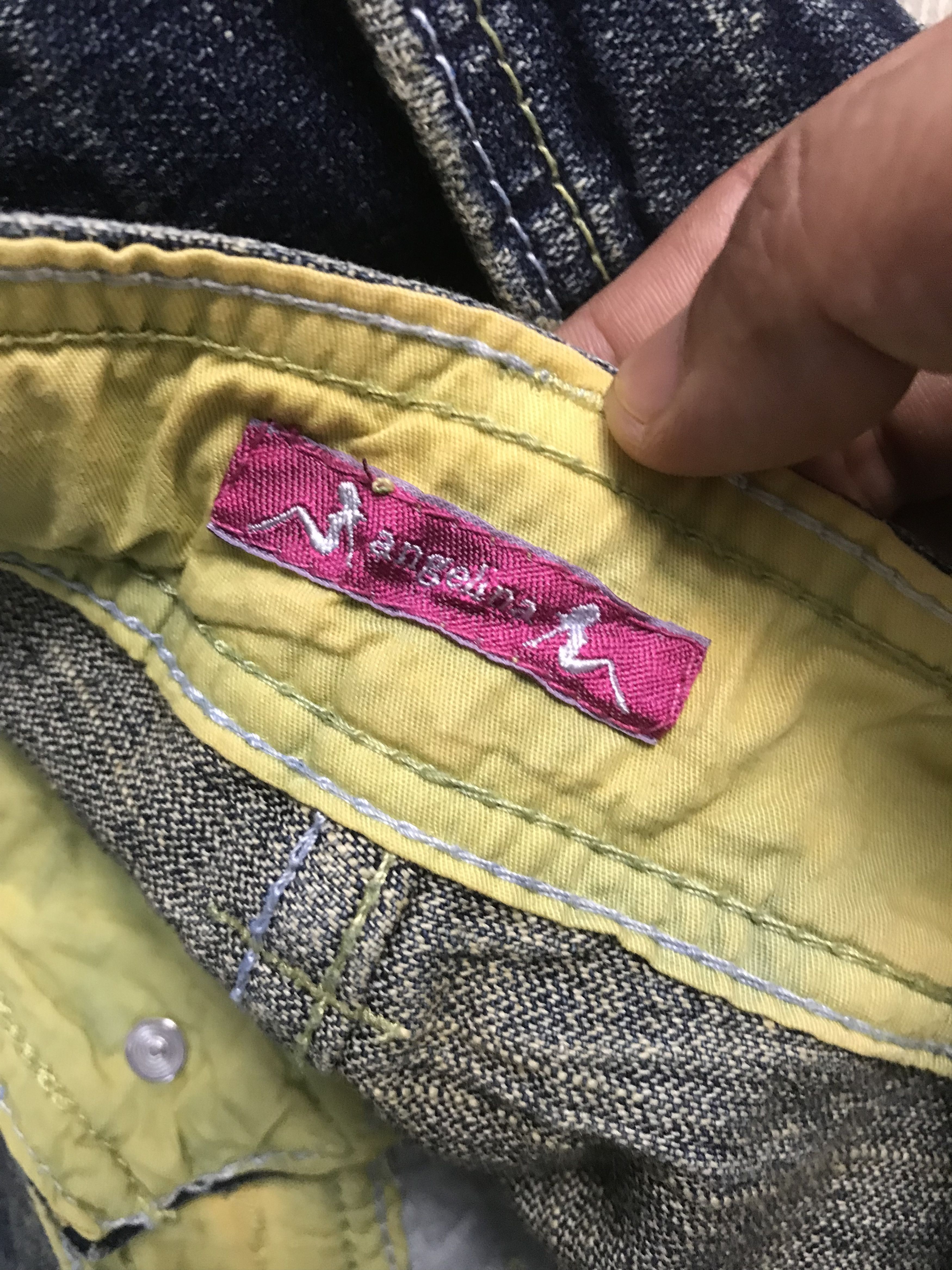 Japanese Brand Flare Angelina Denim Pant Size US 30 / EU 46 - 6 Thumbnail