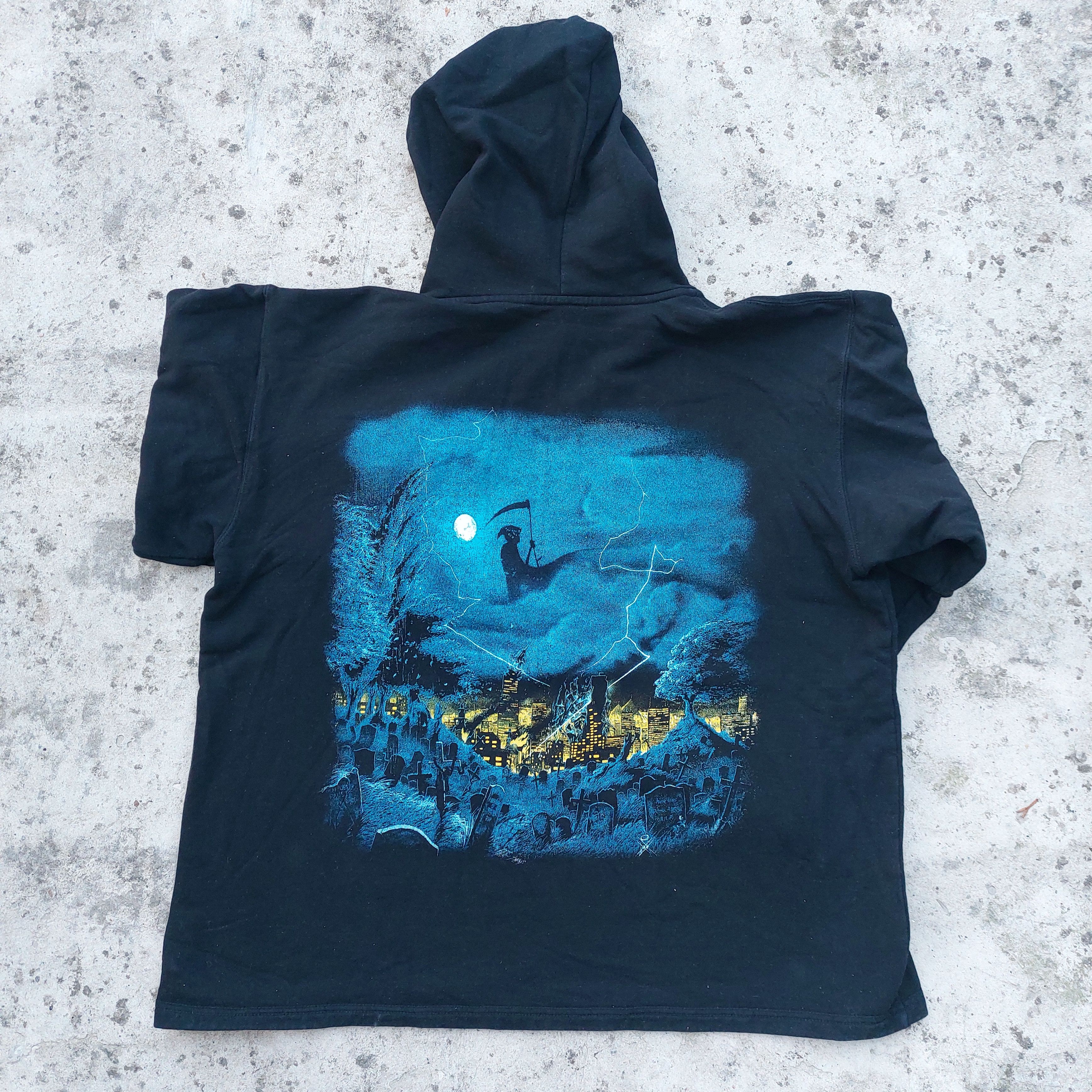 Band Tees × Iron Maiden × Vintage iron maiden live after death vintage hoodie double print Size US XXL / EU 58 / 5 - 6 Thumbnail