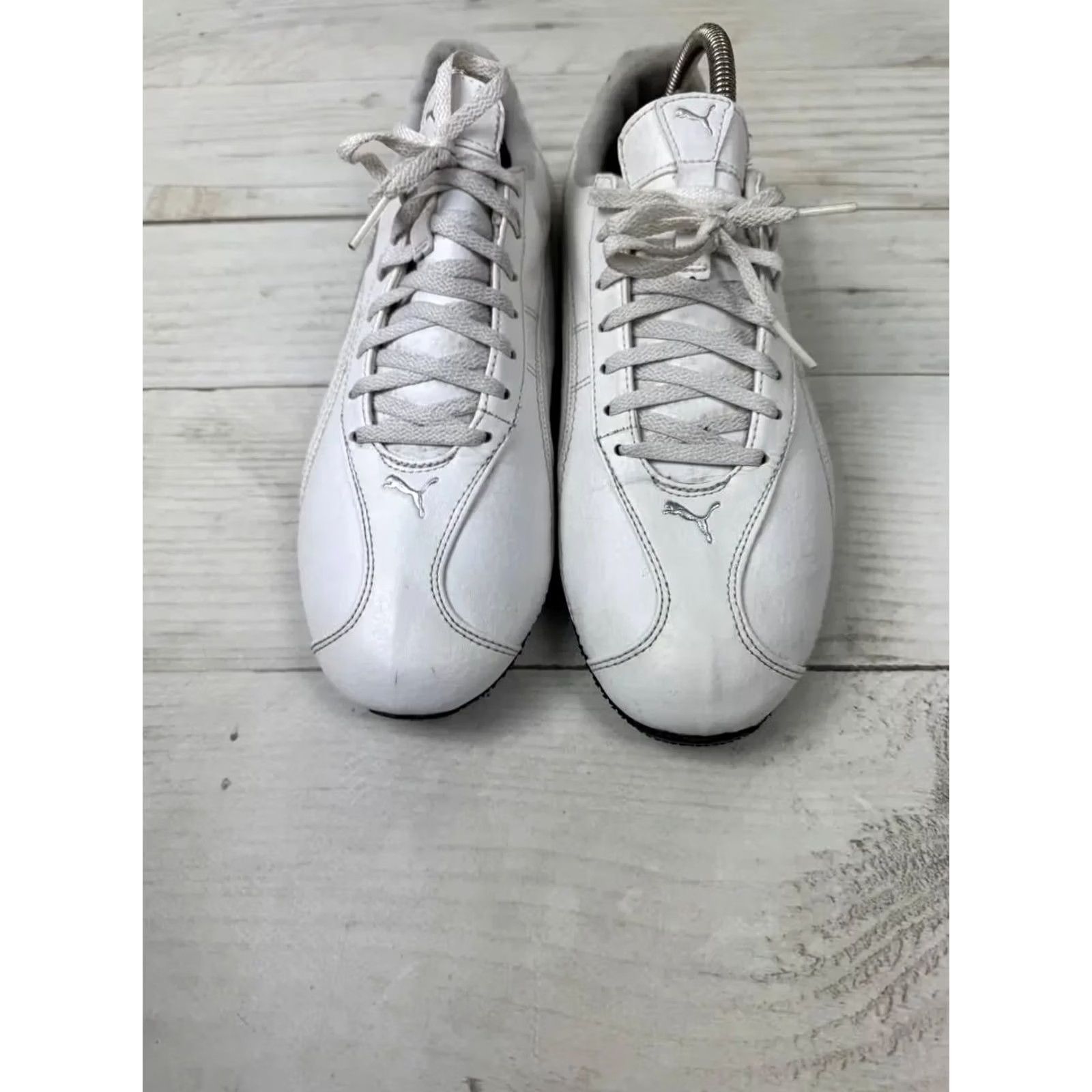 Puma VINTAGE PUMA Speedcat Leather Low Top Sneakers Mens US 10.5 White Cat Speedcat 00s Y2K Leather Sneakers Size US L / EU 52-54 / 3 - 6 Thumbnail