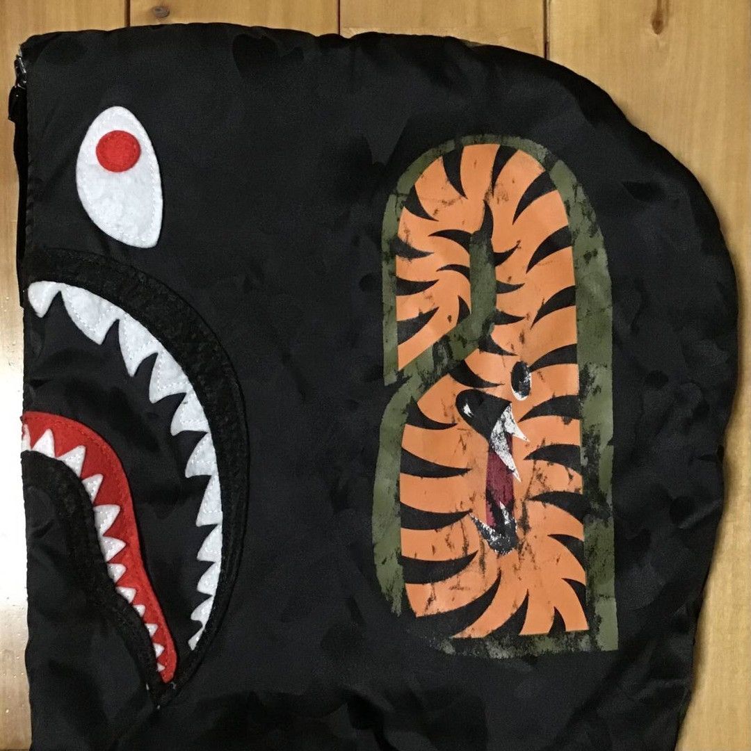 Bape BAPE camo Batting shark full zip hoodie jacket a bathing ape Size US M / EU 48-50 / 2 - 5 Thumbnail