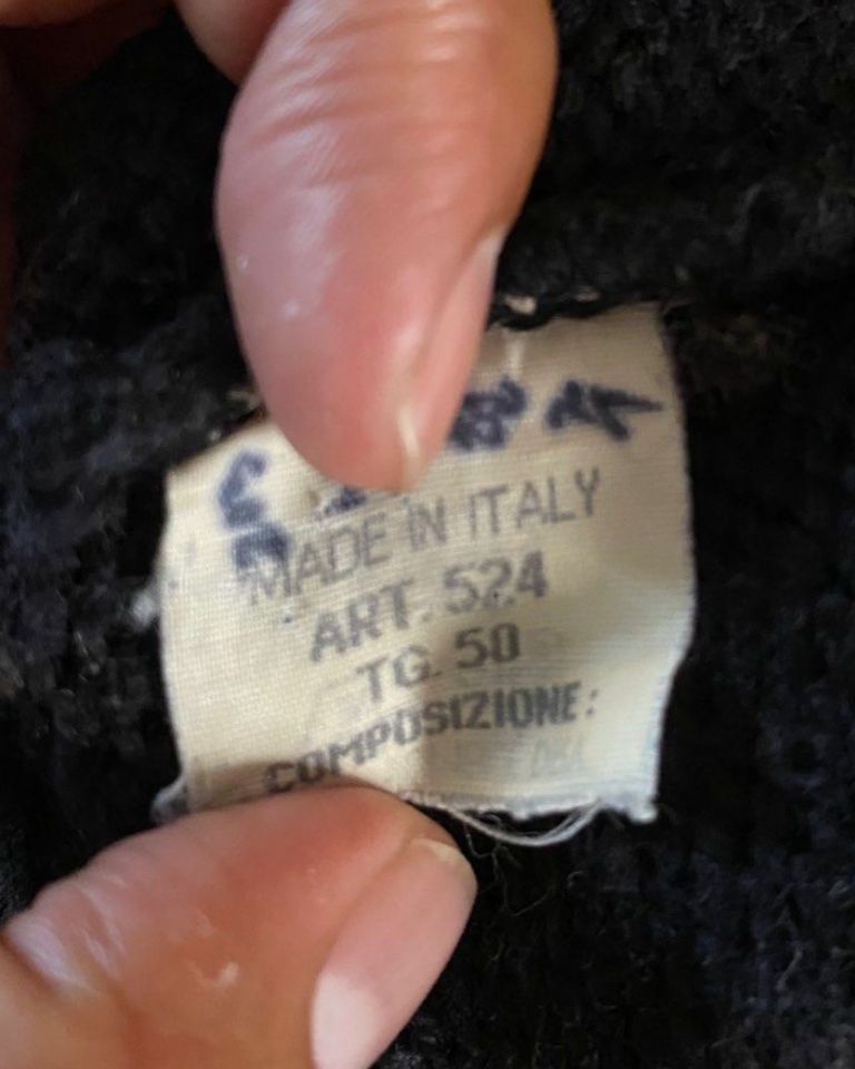 Emporio Armani 1990s Emporio Armani Logo Knitwear Size US L / EU 52-54 / 3 - 6 Thumbnail