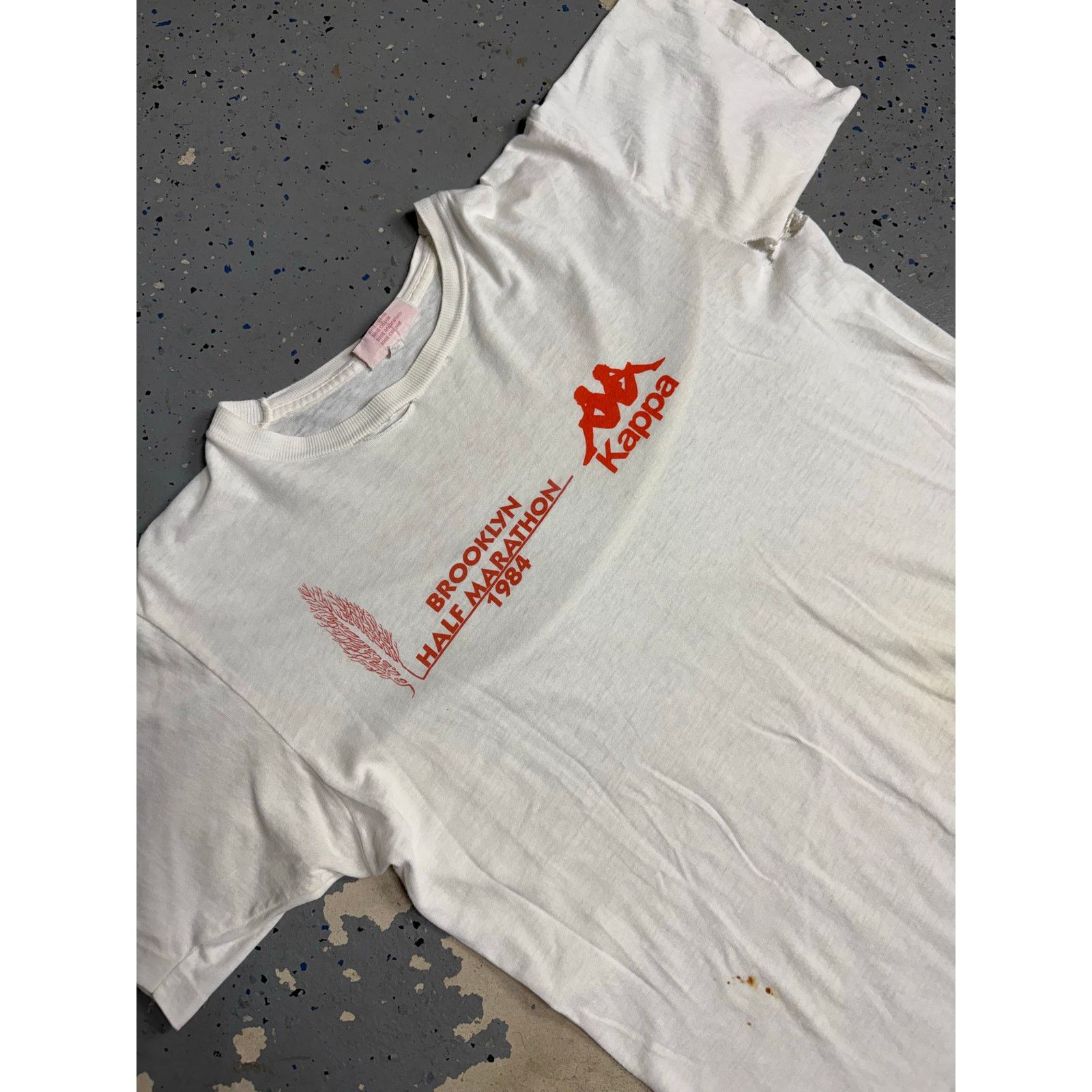 Kappa vintage 80s kappa nyc running tee Size US S / EU 44-46 / 1 - 4 Thumbnail